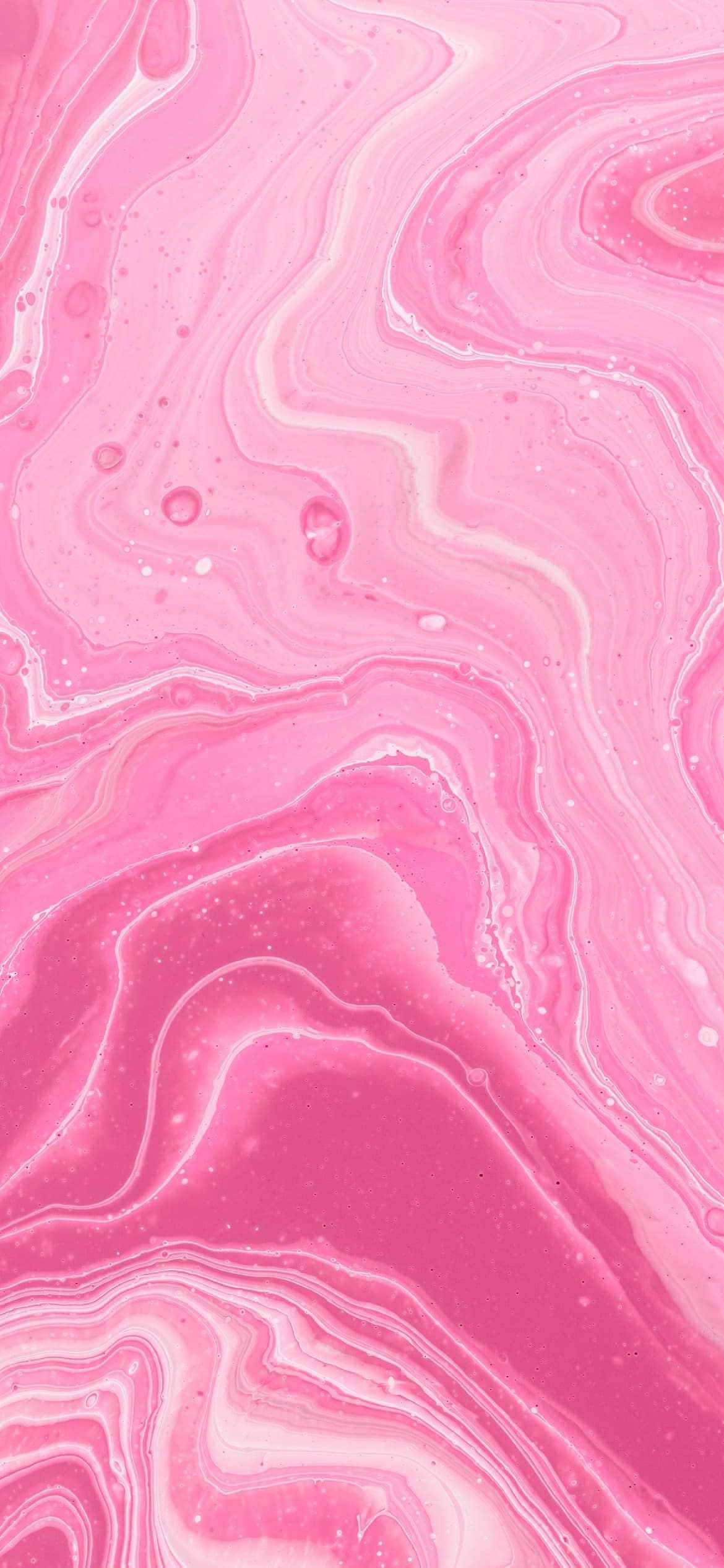 Swirl Marble Pattern Pink Aesthetic Background Wallpaper