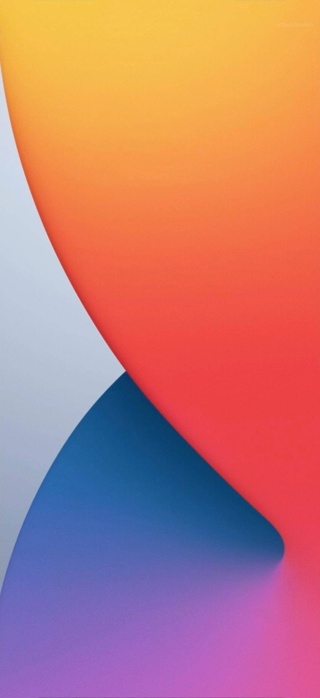 Swooping sa iOS 14 Stock Wallpaper