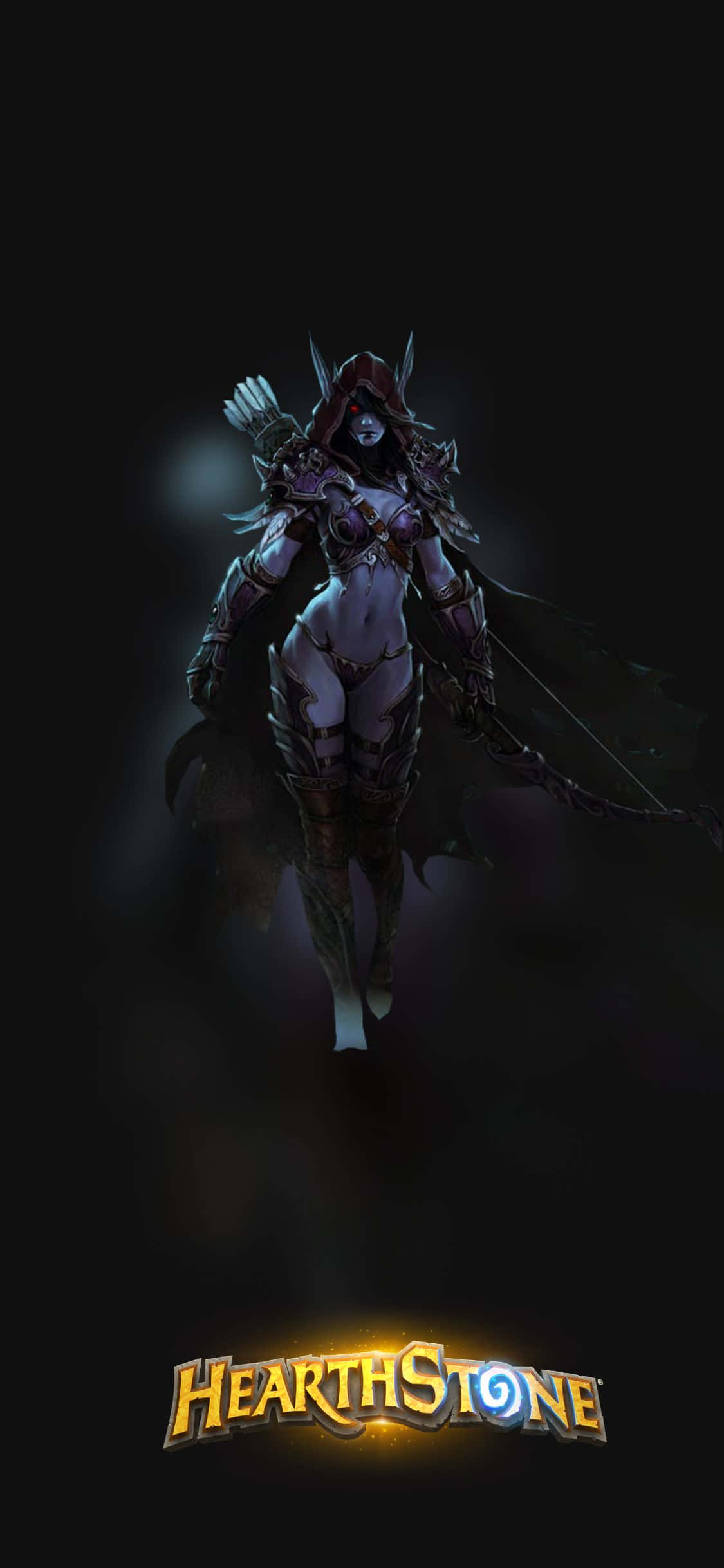 Sylvanas Windrunner iPhone XS Hearthstone Background Wallpaper