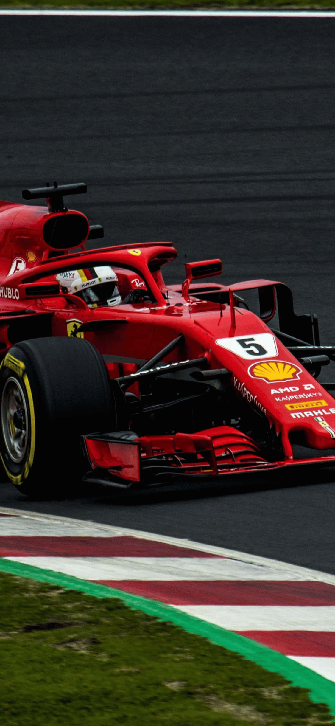 Tabing Karerahan iPhone Xs F1 2018 Background Wallpaper