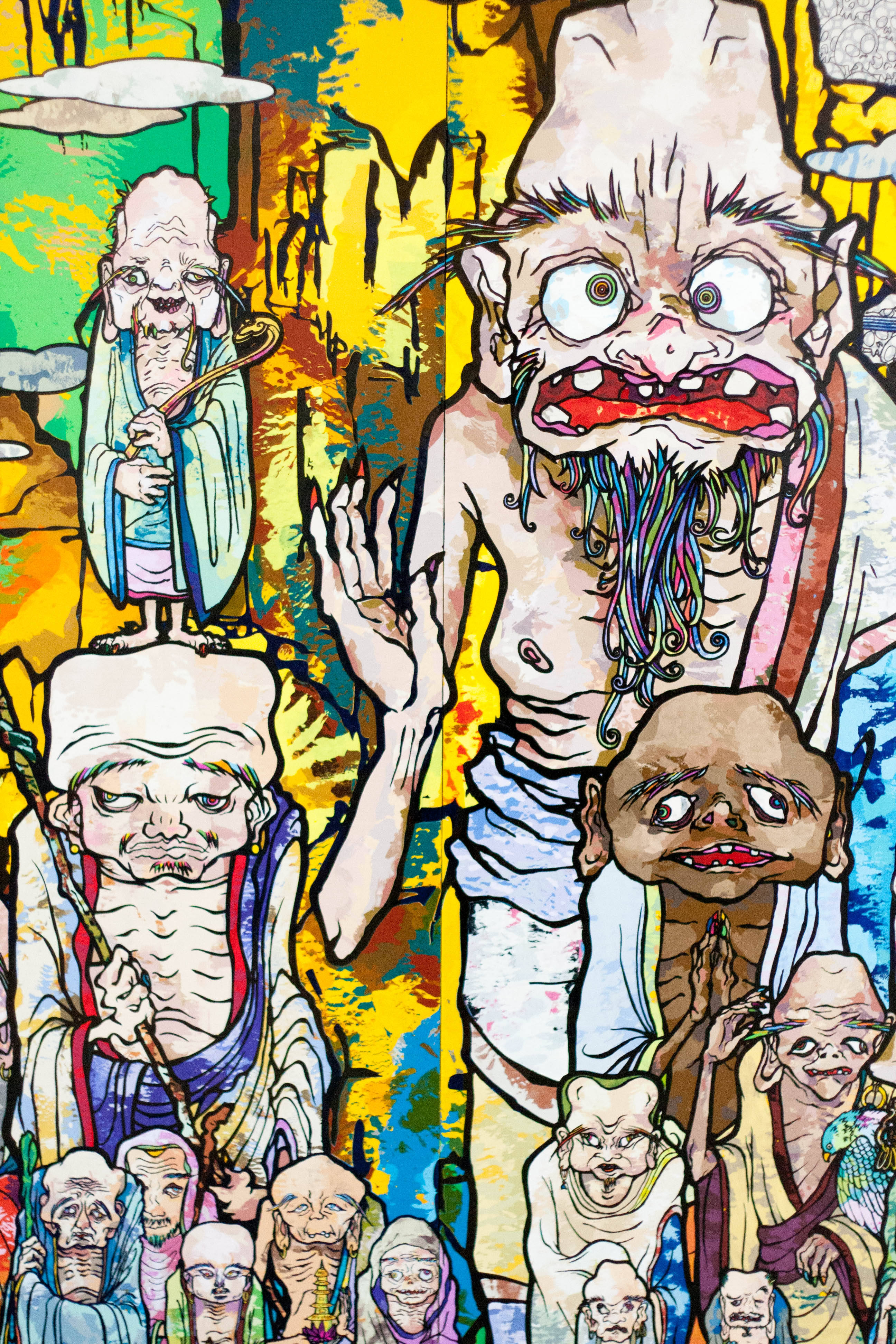Takashi Murakami Seniors 4K Wallpaper