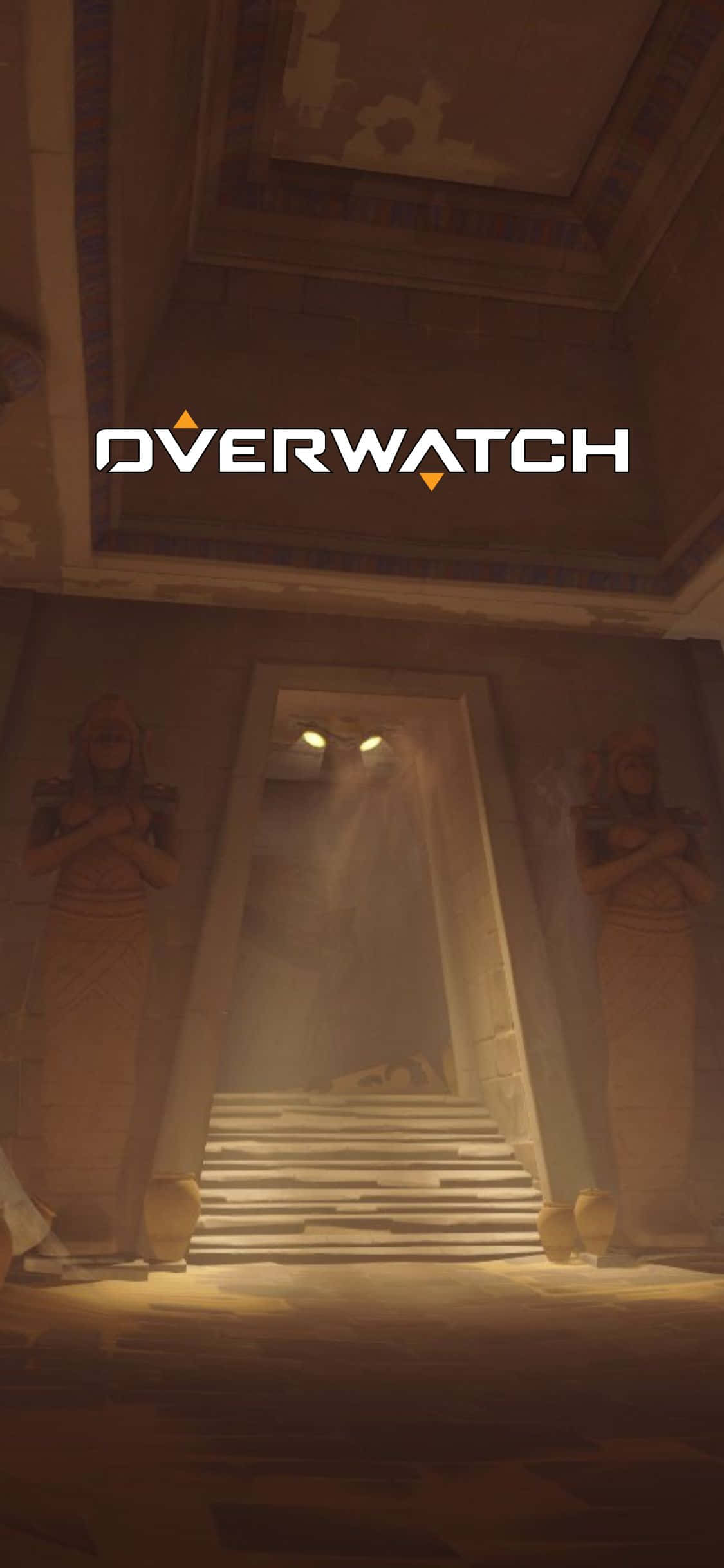 Dalhin ang iyong gaming sa susunod na antas gamit ang iPhone X Overwatch Wallpaper