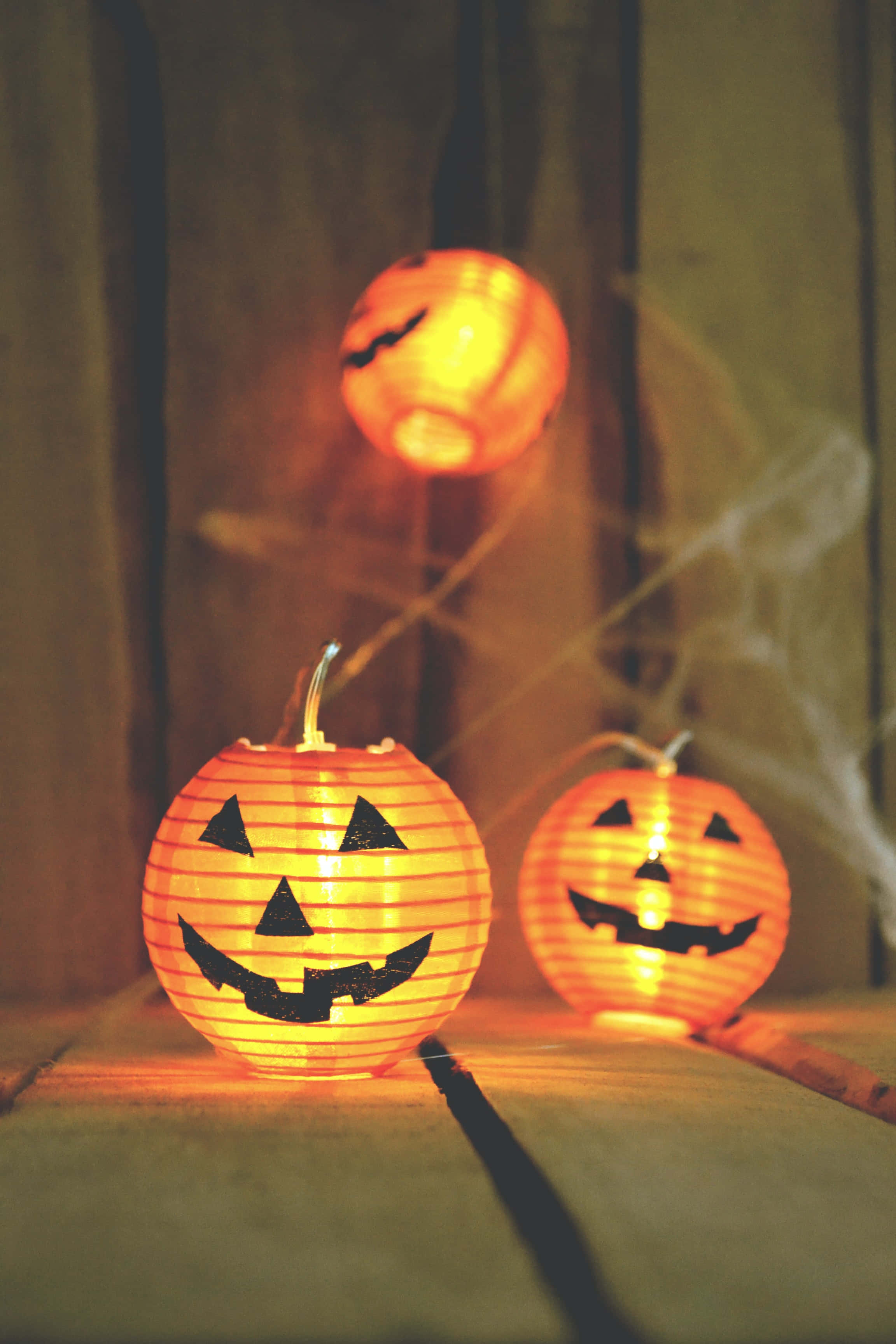 Talong Kalabasa na Mataas na Resolusyong Background para sa Halloween Wallpaper
