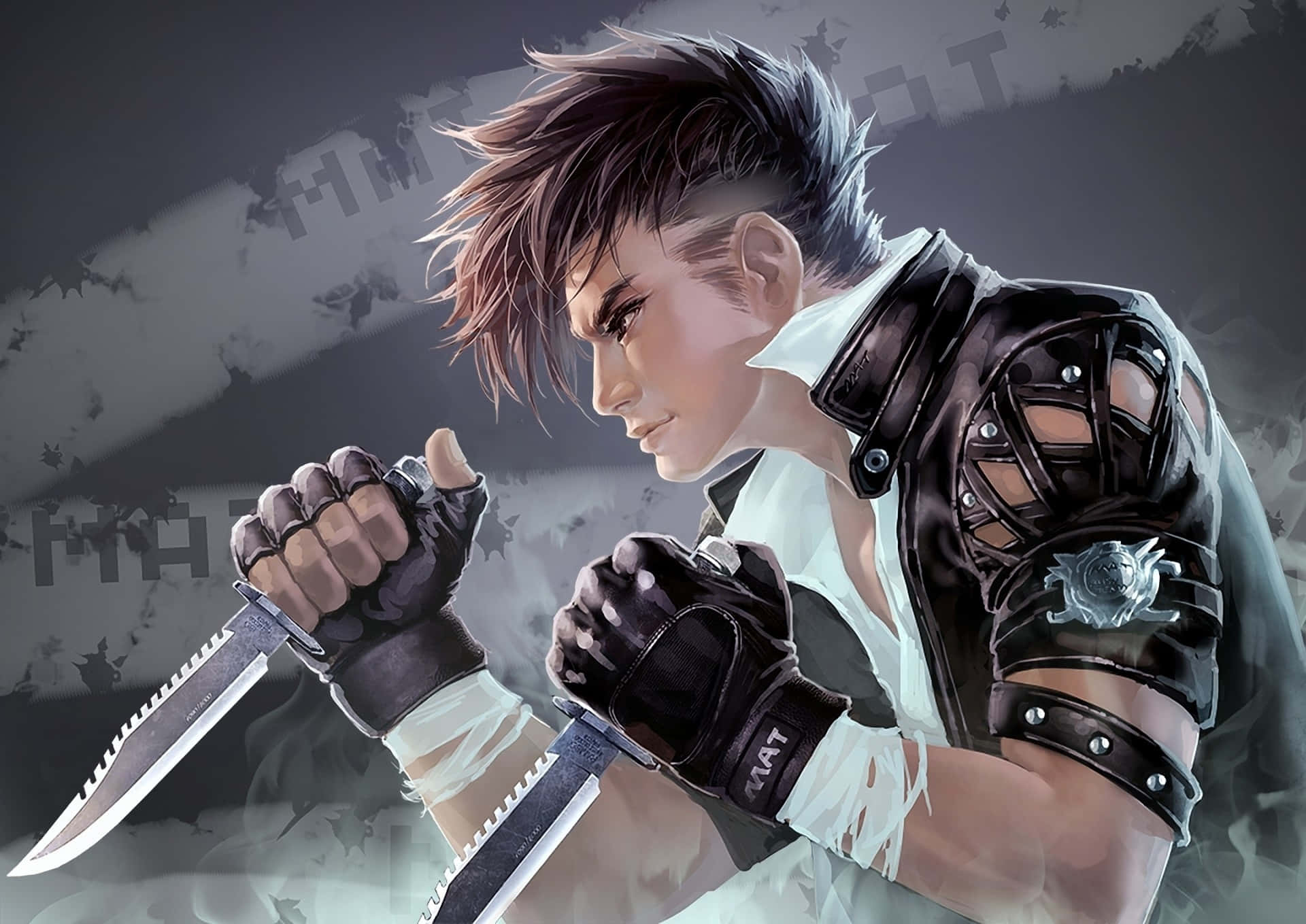 Tamasahan ang kilig ng Anime Fight Wallpaper