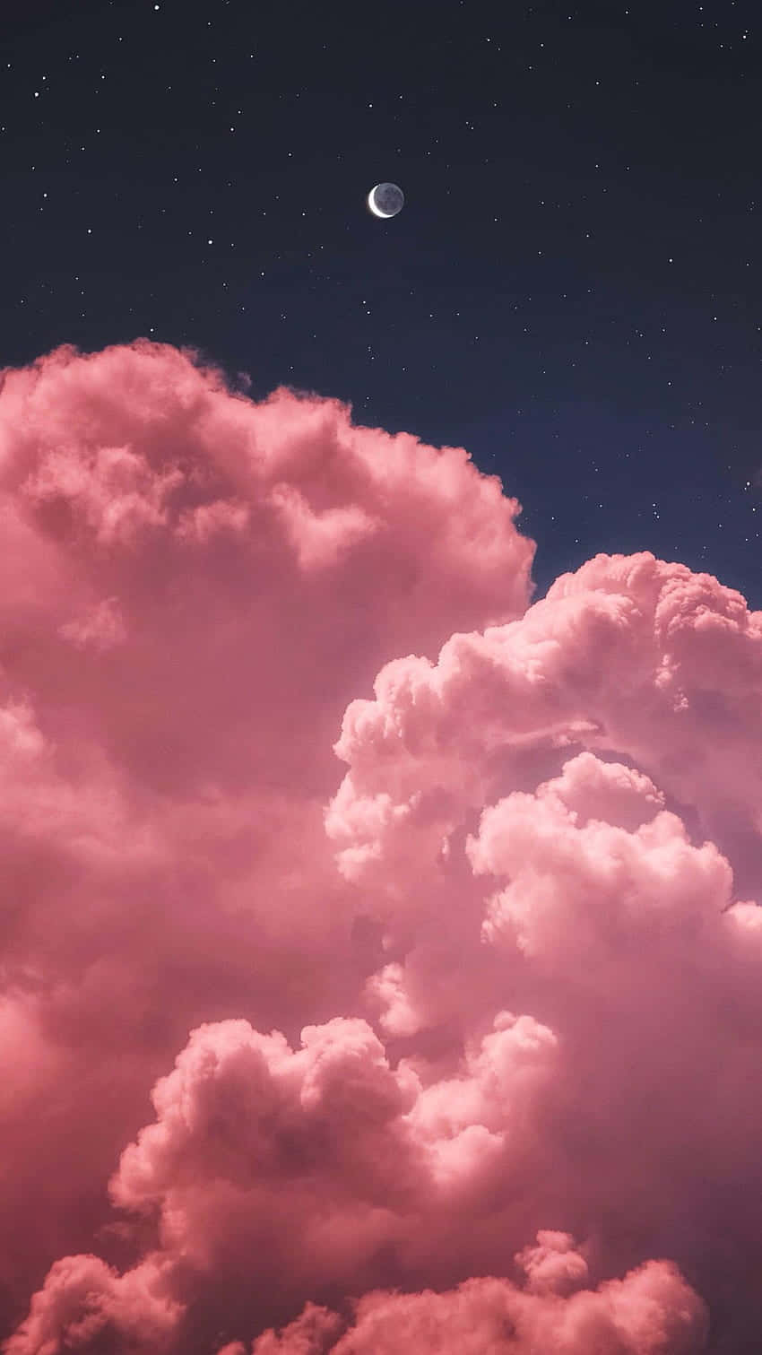 Tamasahin ang Ganda ng mga Aesthetic na Ulap Wallpaper
