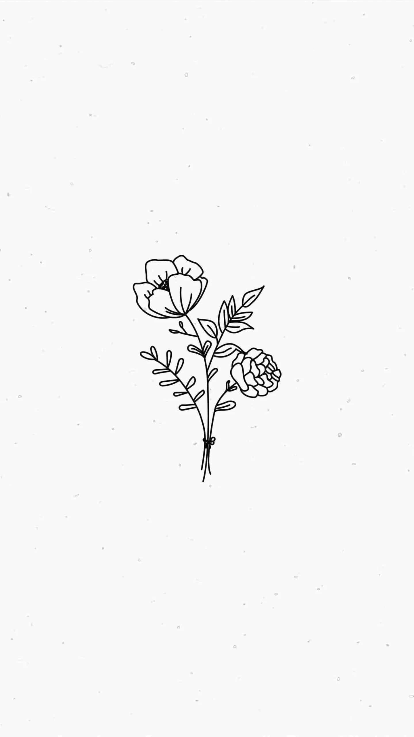Tamasahin ang Minimalist na Estetika ng Malinis na Puting Background Wallpaper
