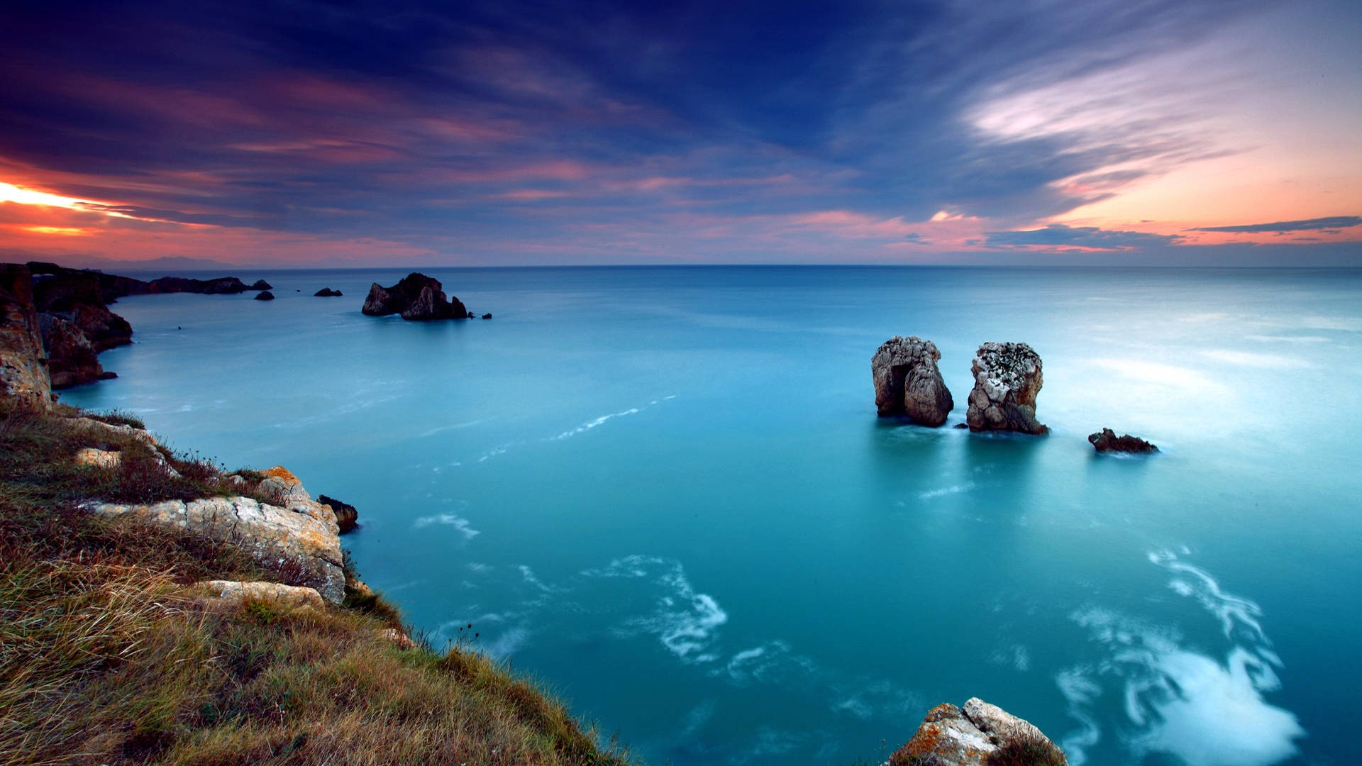 Tanawin ng Gulf Coast sa Karagatan Wallpaper