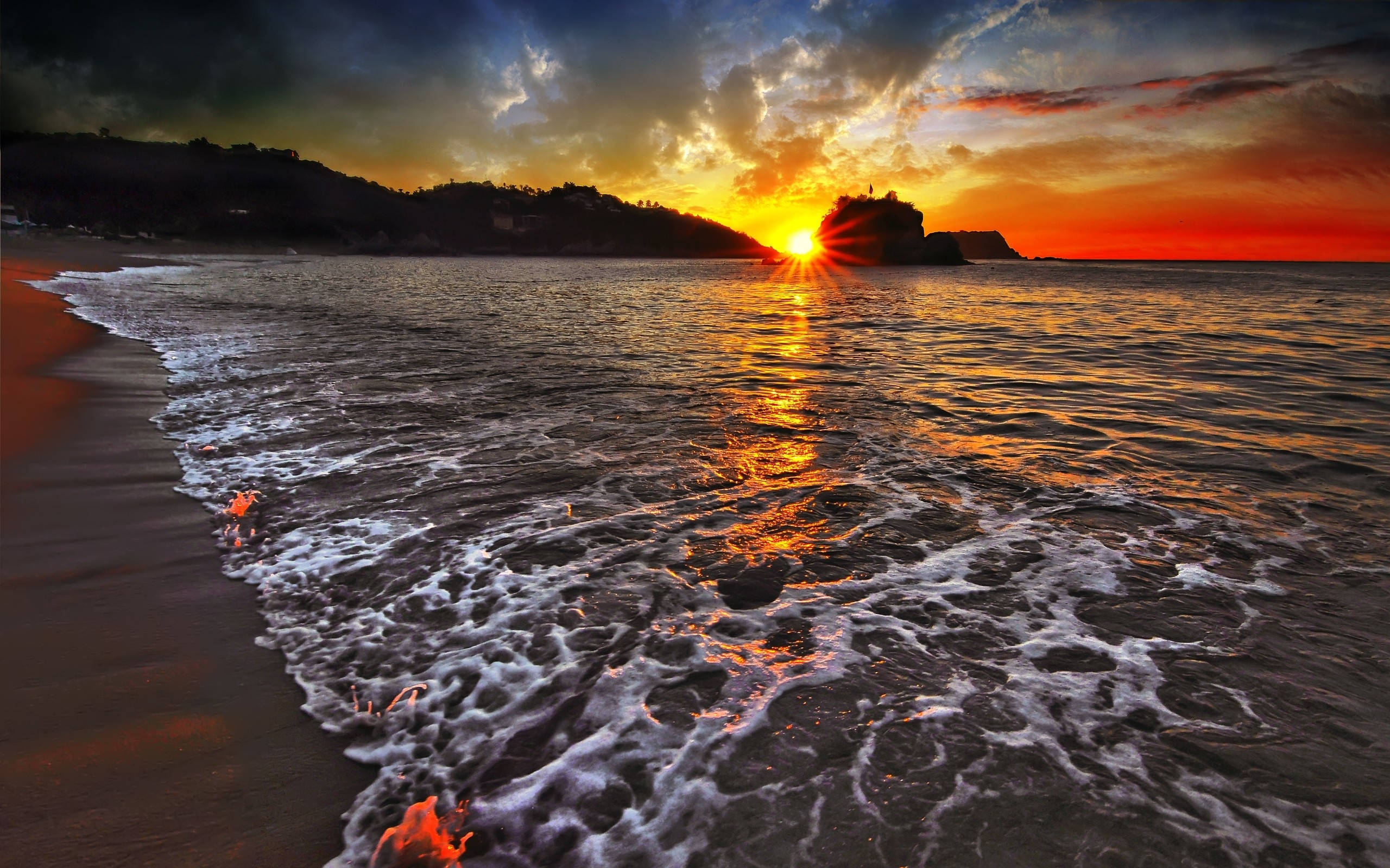 Tanawin ng Karagatan sa Acapulco Wallpaper