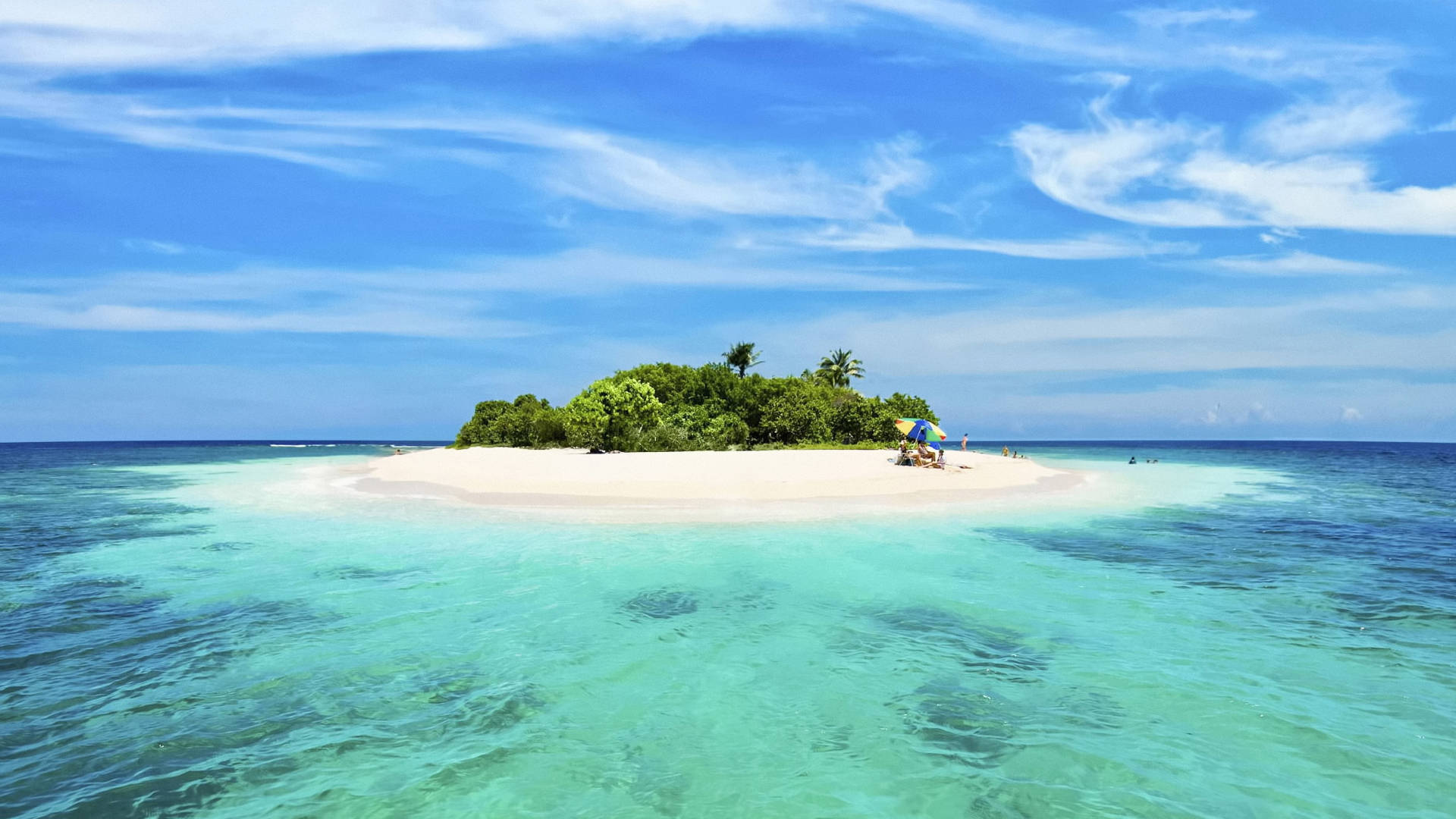 Tanawin ng Karagatan sa Morrocoy Wallpaper
