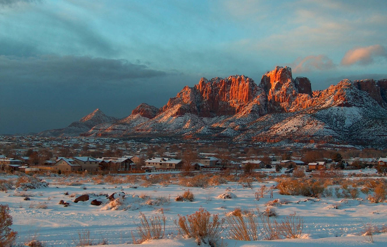 Tanawin ng Paglubog ng Araw sa Colorado Arizona Wallpaper