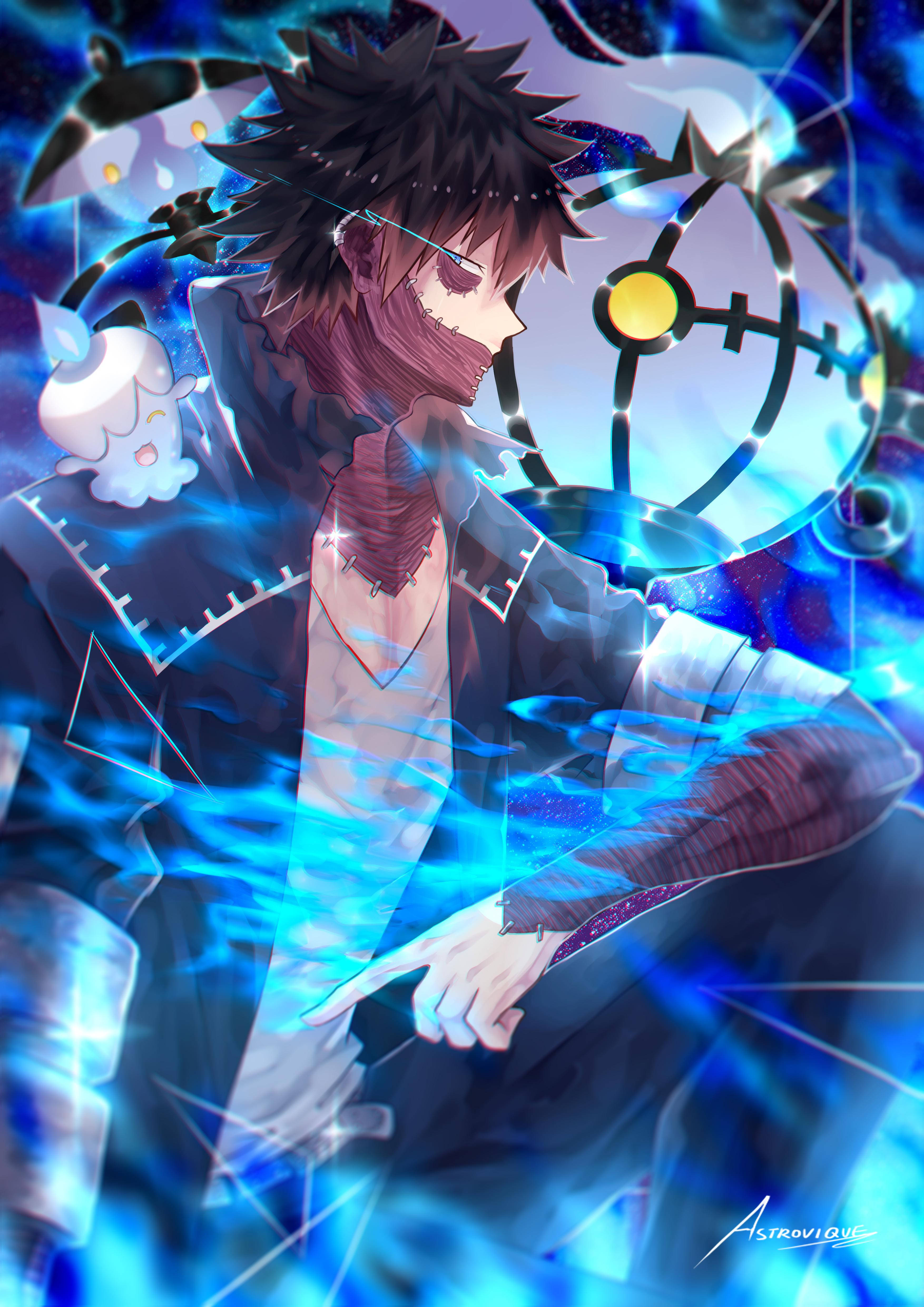 Tanggapin ang surreal energy ng Vaporwave Style Dabi Wallpaper