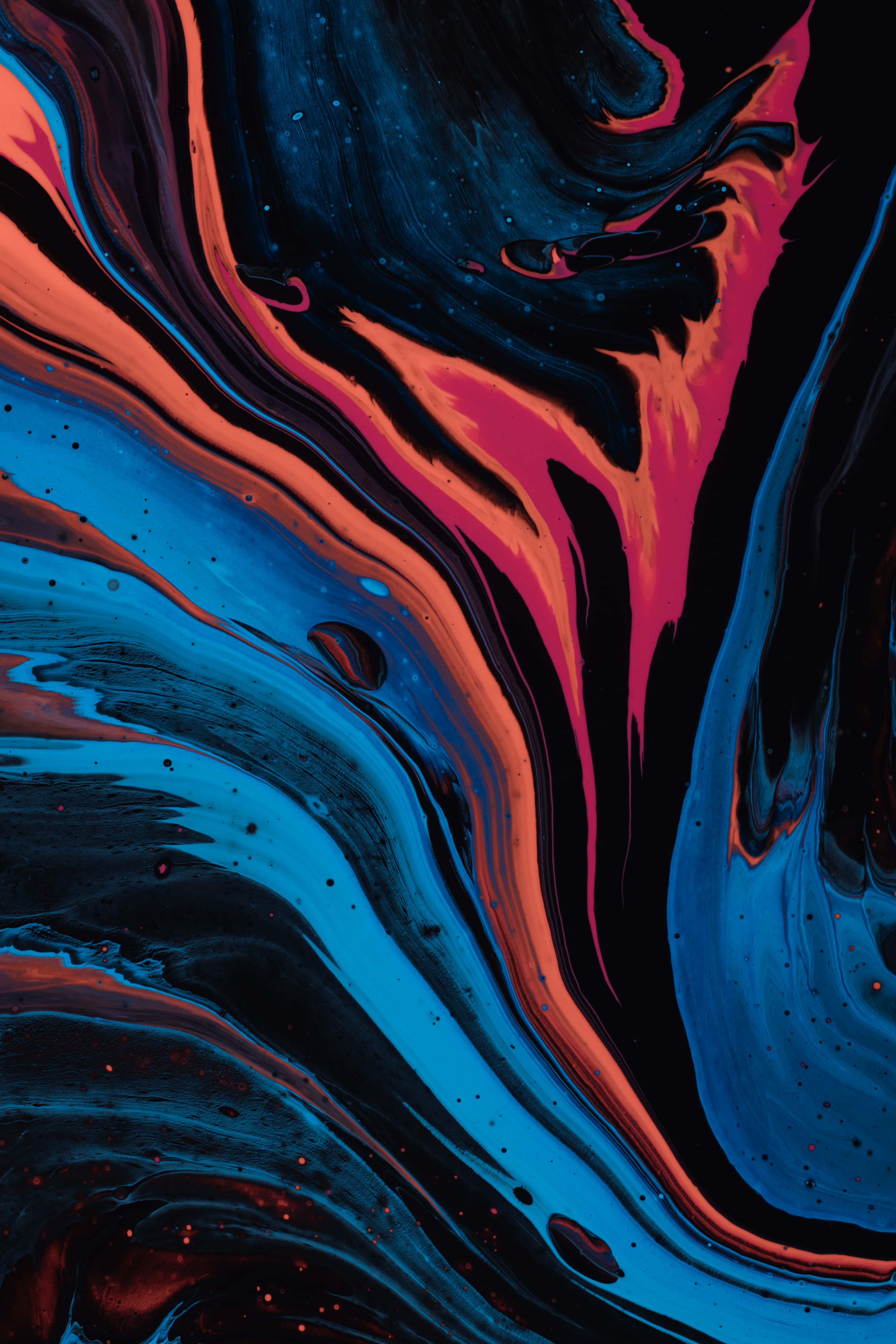 Tangkilikin ang ganda ng Makulay na Abstrak na Sining Wallpaper