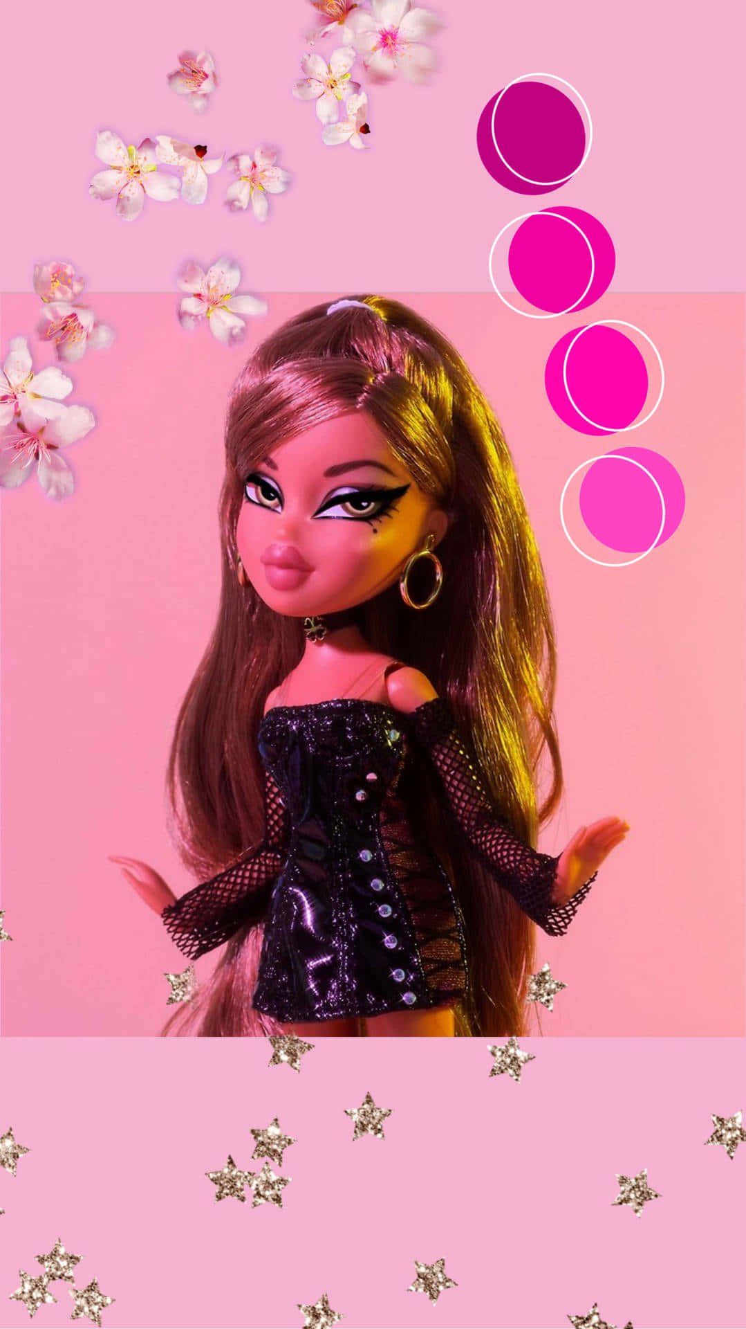 Tangkilikin ang Makulay na Estetika ng mga Bratz Dolls Wallpaper