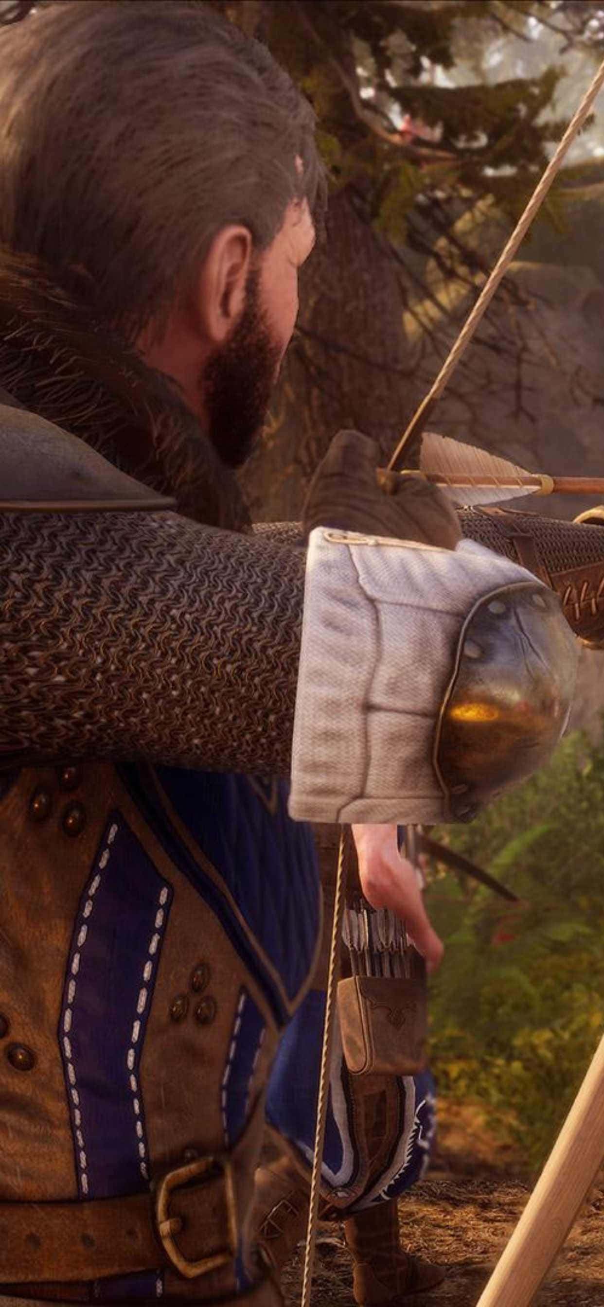 Tangkilin ang matindi na karanasan sa paglalaro sa iyong iPhone Xs Max kasama ang Mordhau Wallpaper
