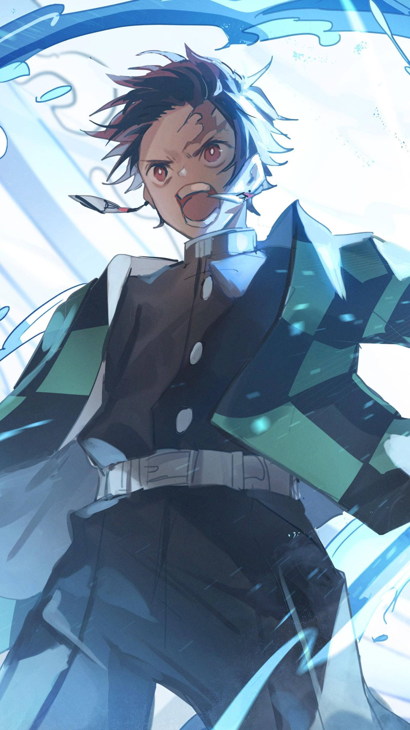 Tanjiro ng Demon Slayer para sa Telepono Wallpaper