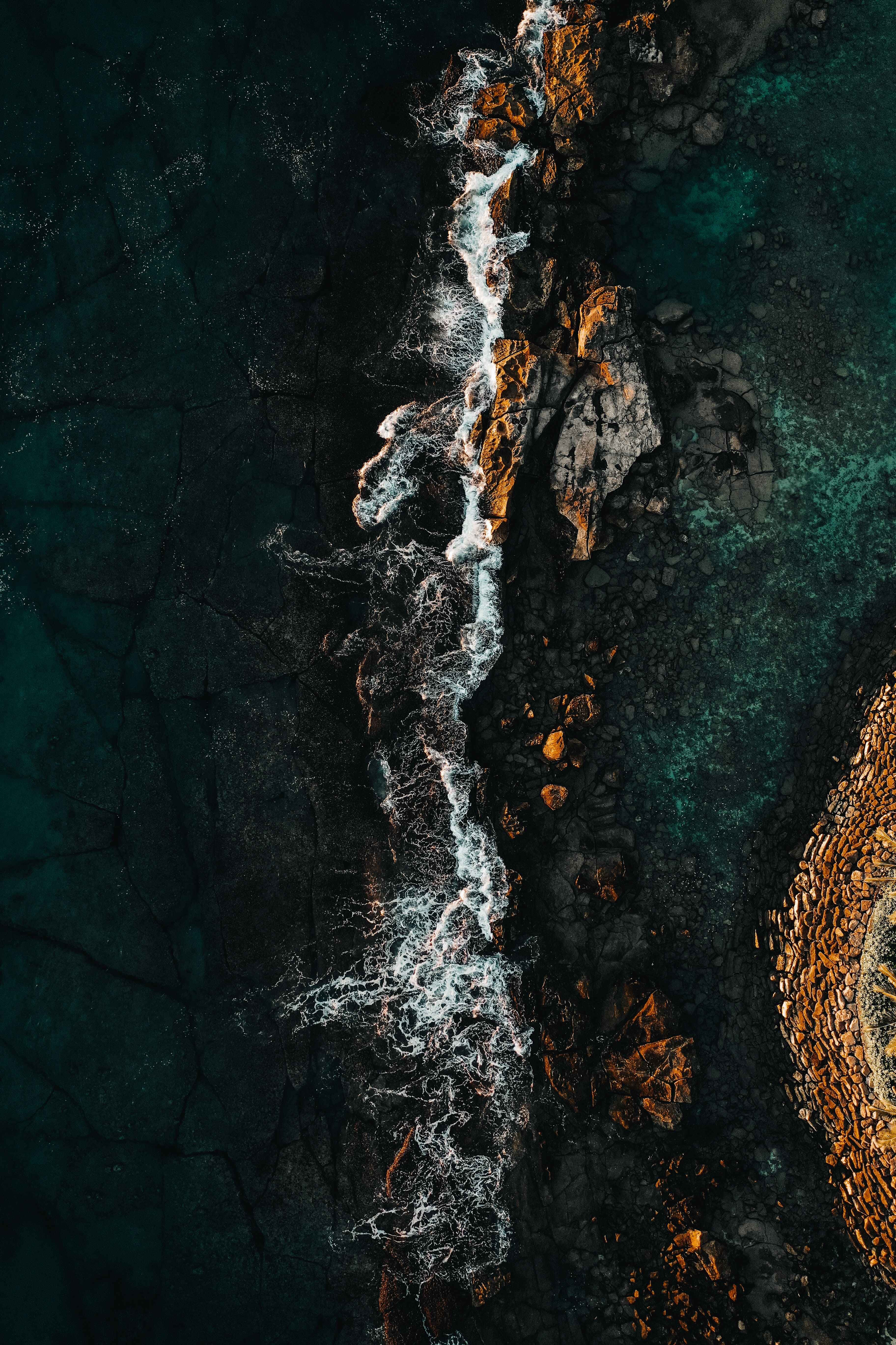 Mapang-akit na Oahu Water iPhone Background Wallpaper