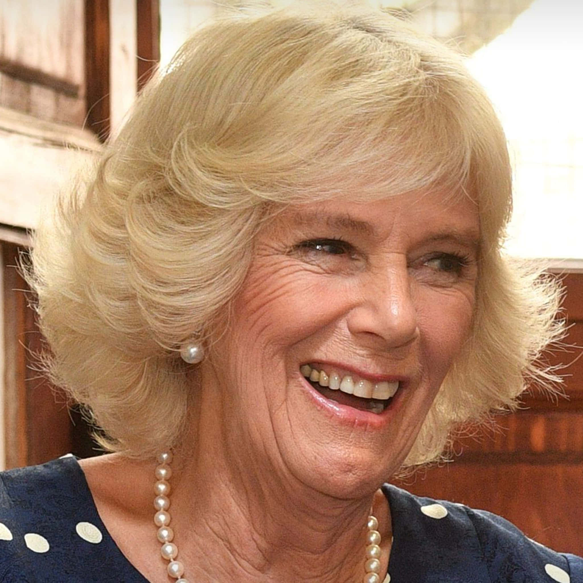 Tawa ni Camilla sa Mobile Wallpaper