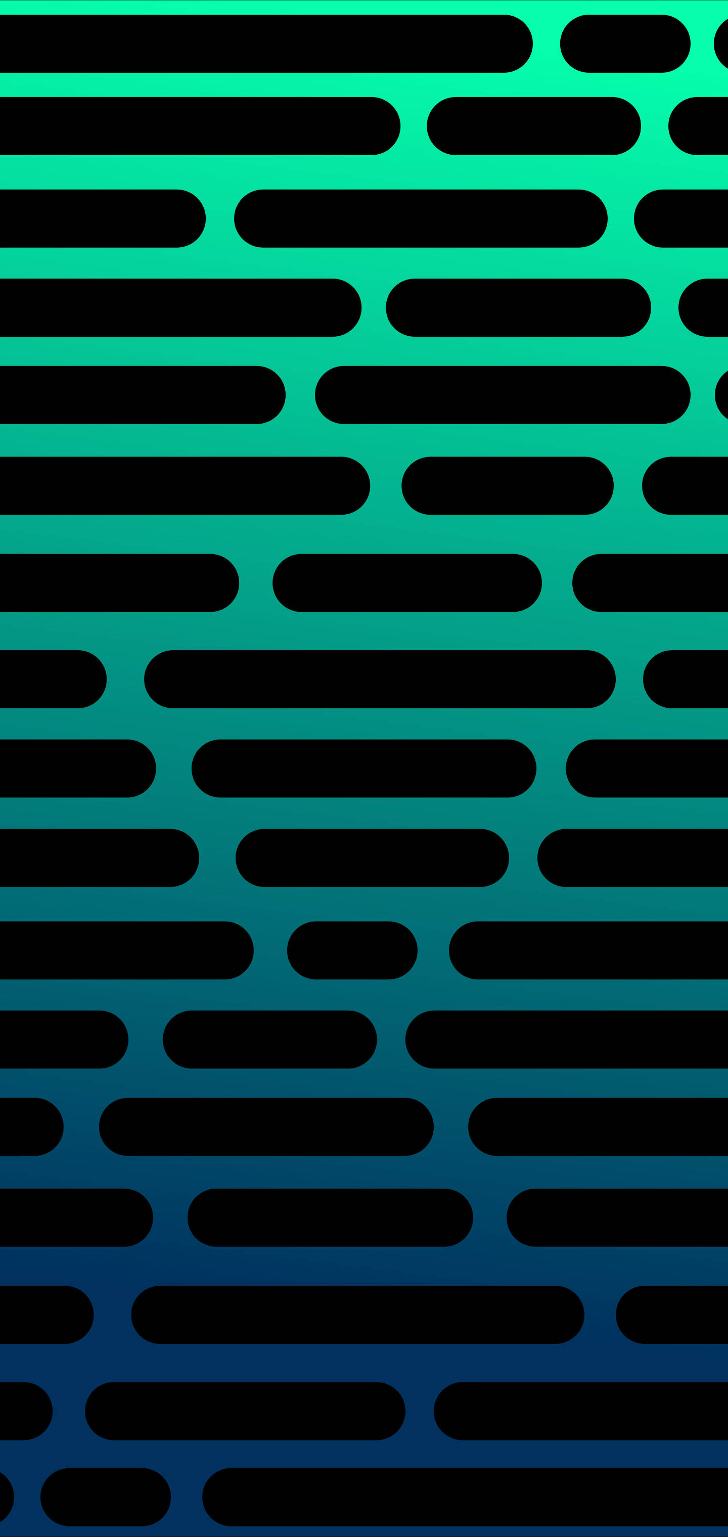 Teal At Black Galaxy S10 Wallpaper