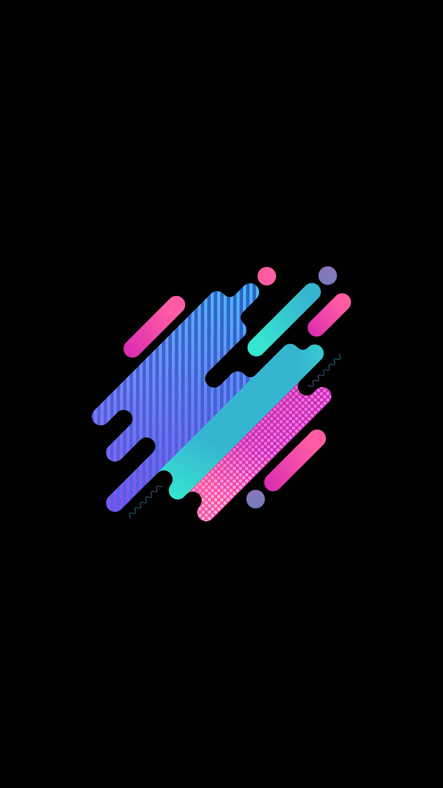 Tech Art OLED Wallpaper