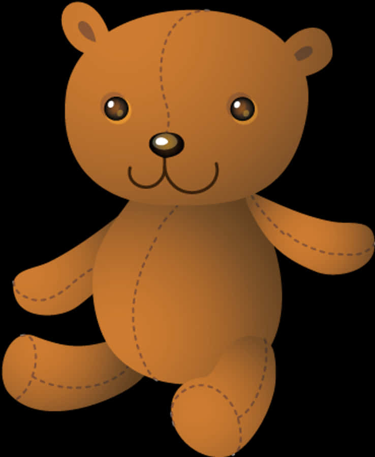 Teddy Bear Cartoon na Cute Wallpaper