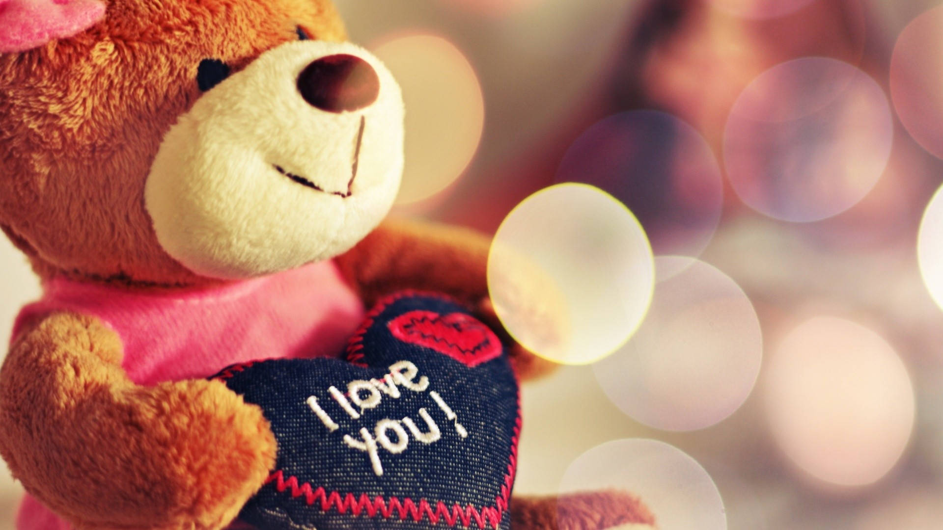 Teddy Bear ng Pag-ibig Wallpaper