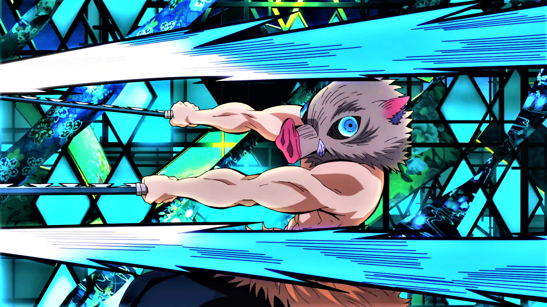 Teknikang Devour ni Inosuke PFP Wallpaper