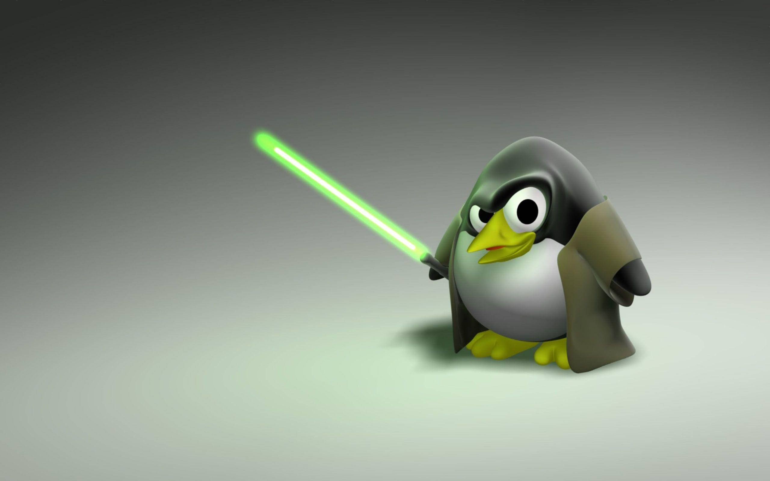 Tema ng Star Wars na Tux Official Linux Desktop Wallpaper