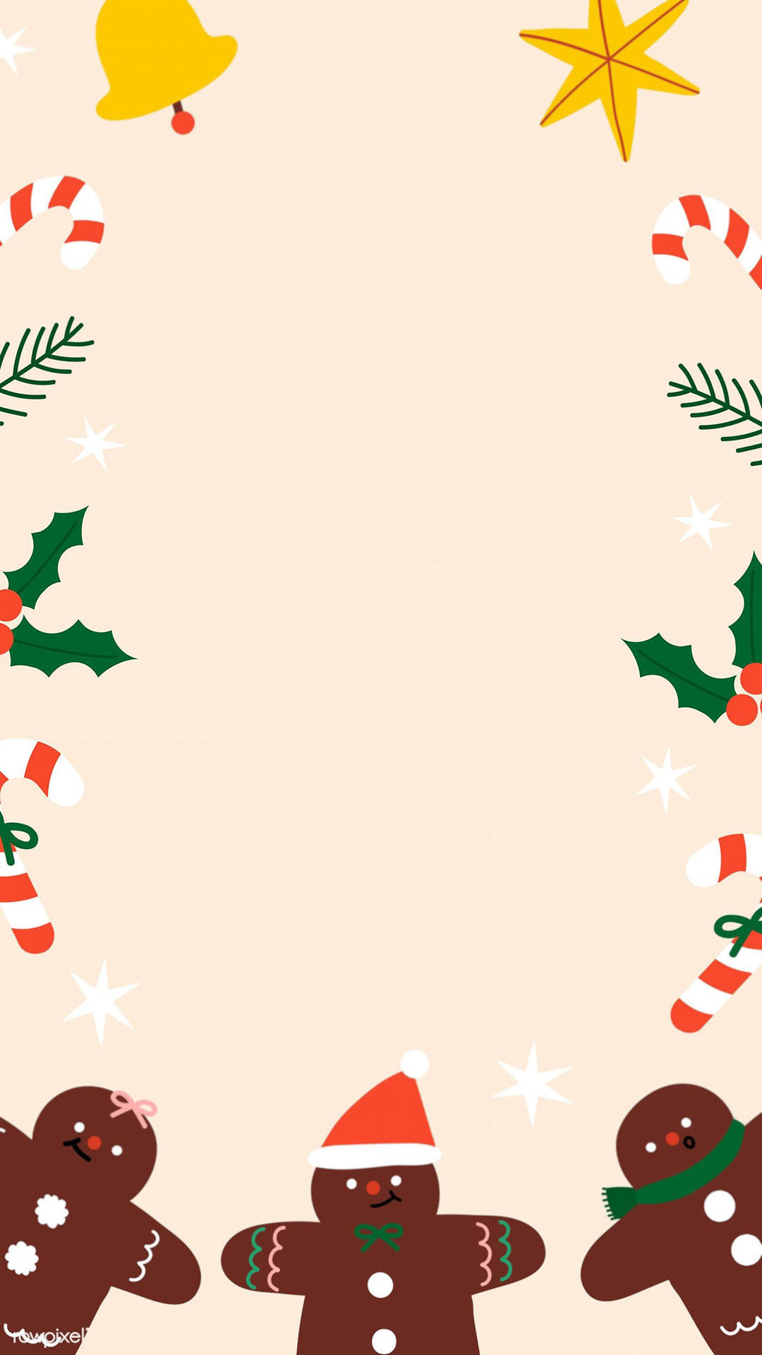 Template ng Instagram Story para sa Pasko Wallpaper