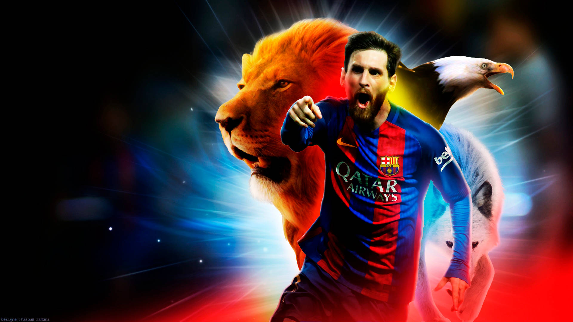 Ang Makapangyarihang Hari ♛ Lionel Messi Wallpaper