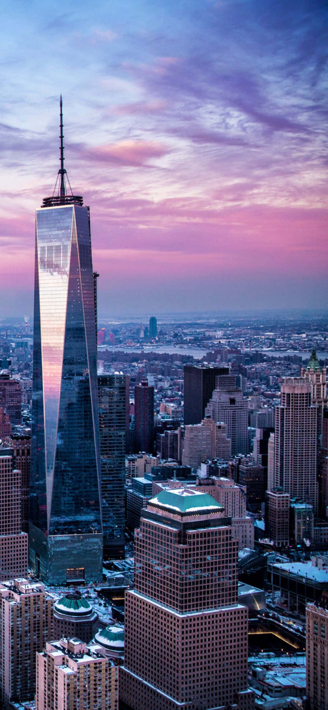 "Ang Big Apple sa Iyong Kamay" Wallpaper