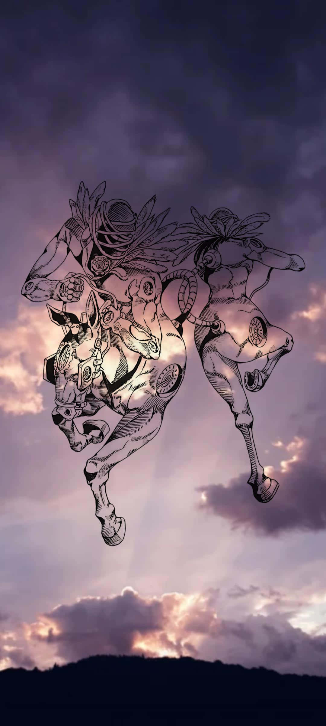 Ang Makalangit na Langit ay isang Misteryoso at Magandang Tanawin Wallpaper