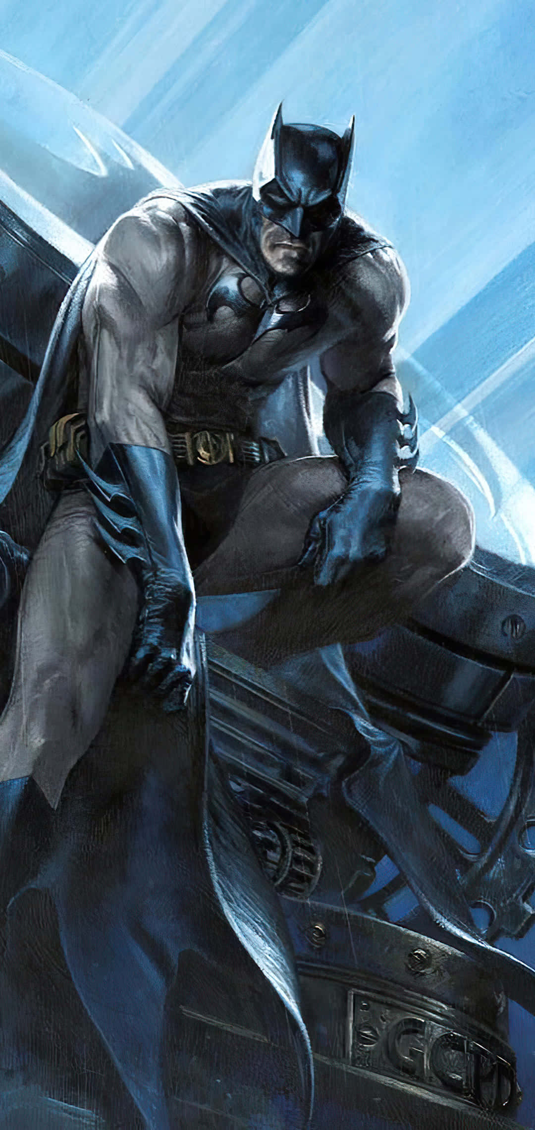 "Ang bayani na kailangan natin: Kahanga-hangang Batman" Wallpaper