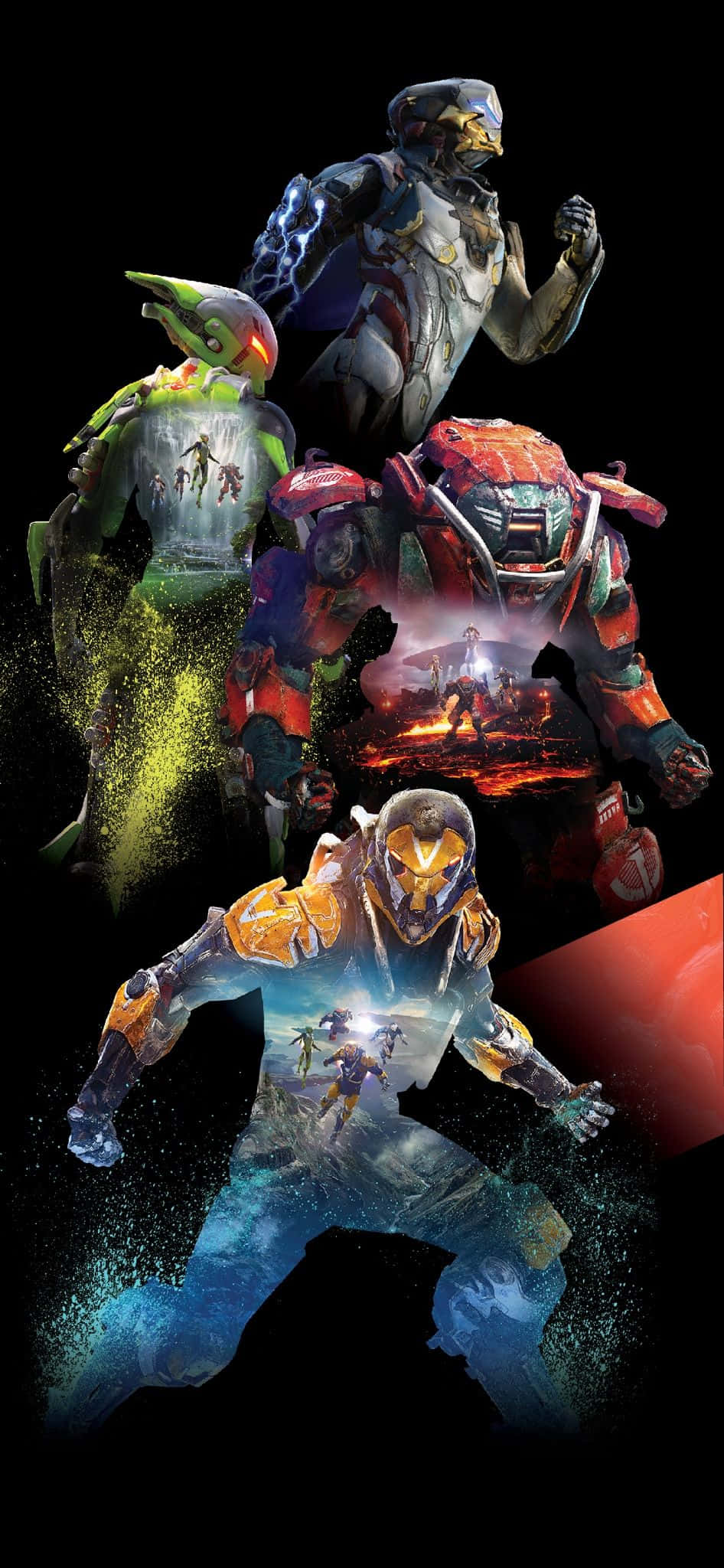 The Javelin In Pixel 3 Anthem Background Wallpaper