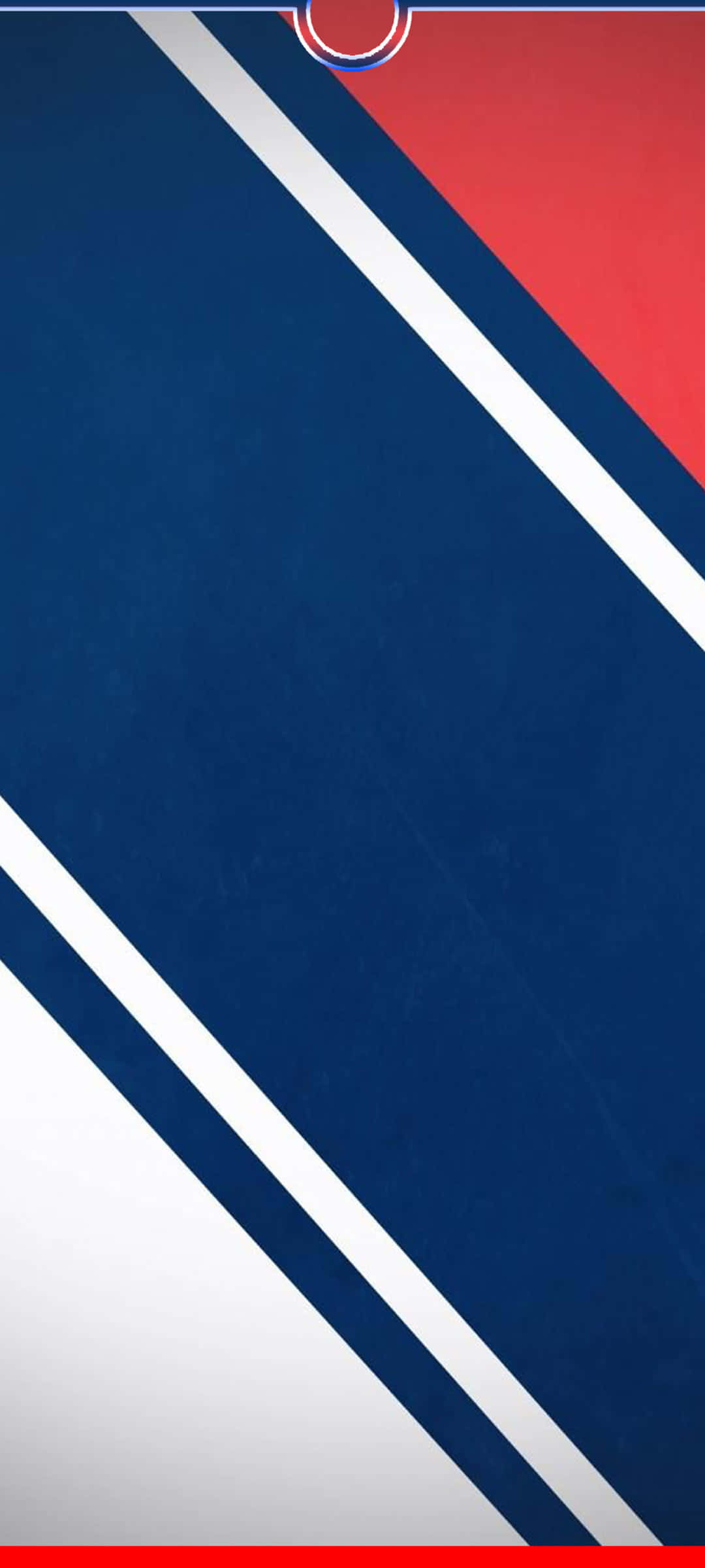 ang logo ng new york rangers ay ipinapakita sa isang asul at pulang background Wallpaper