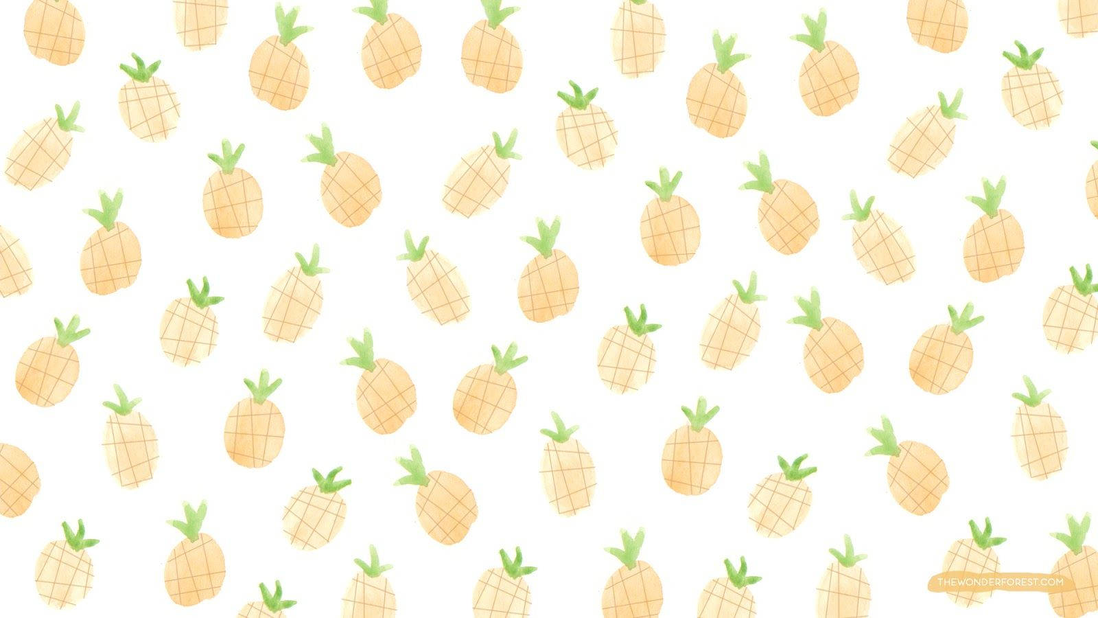 "Ang Signature na Kulay ng Isang Pinya" Wallpaper