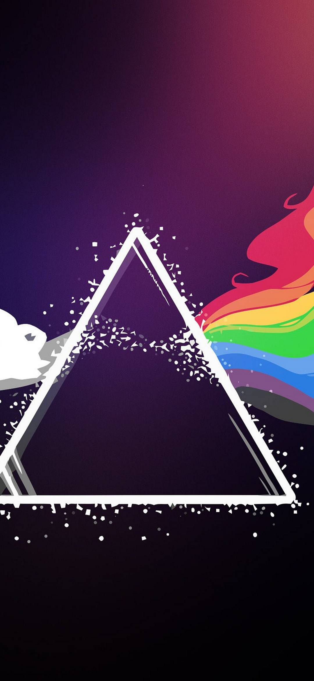 "Ang Subtle Psychedelic Art ng Pink Floyd" Wallpaper