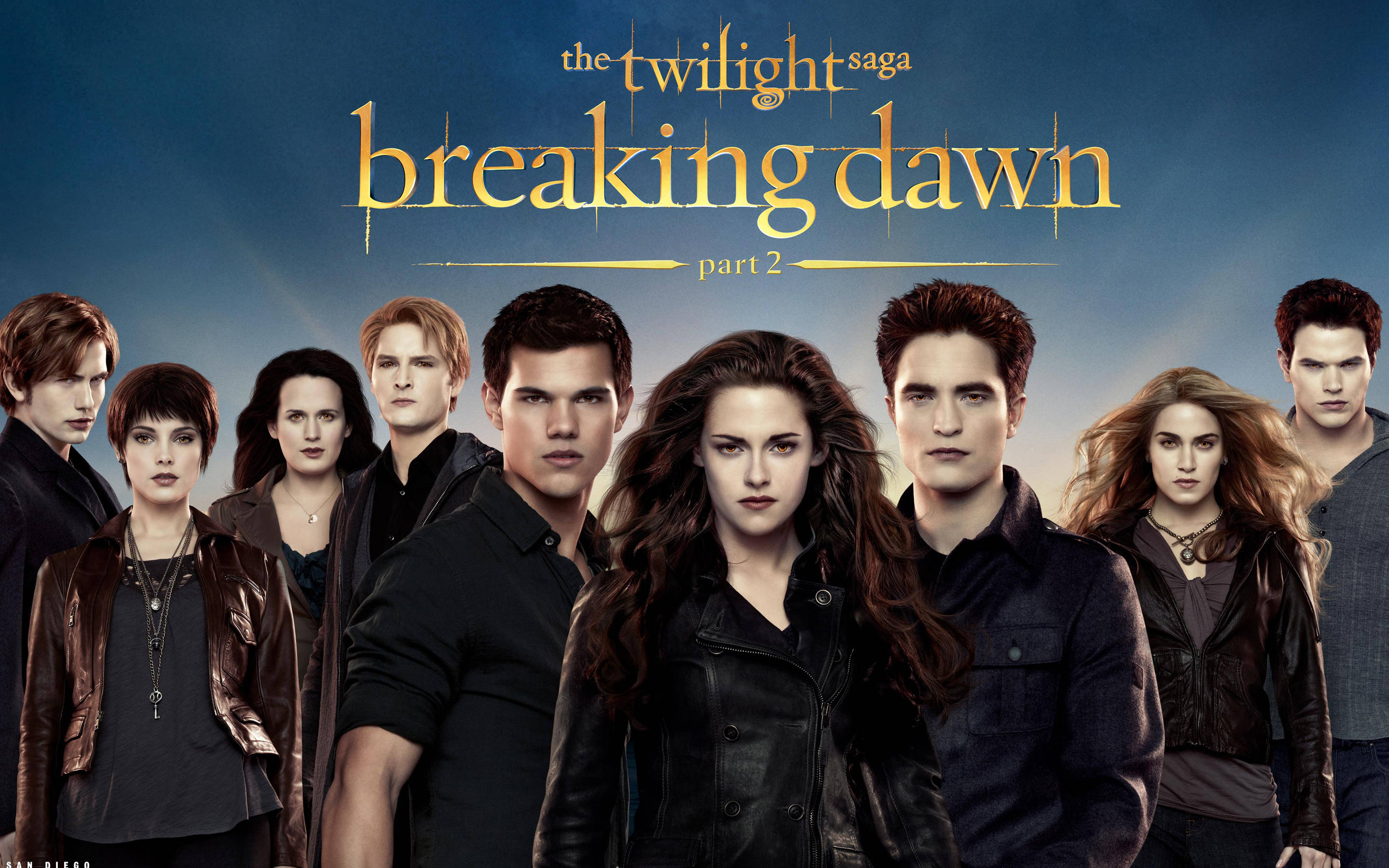 Ang Twilight Saga Poster ng Pelikula Wallpaper