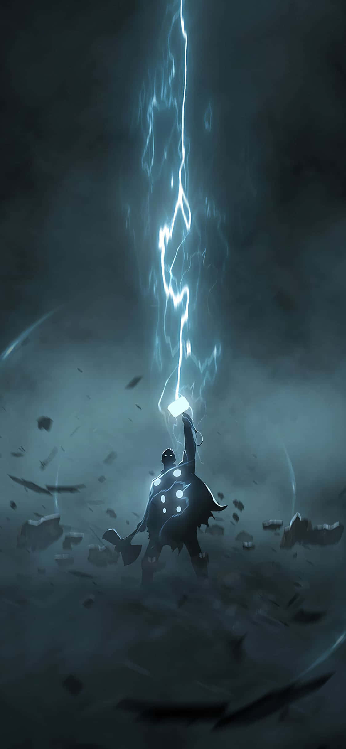 thor, diyos ng kulog, ay handa para sa labanan Wallpaper