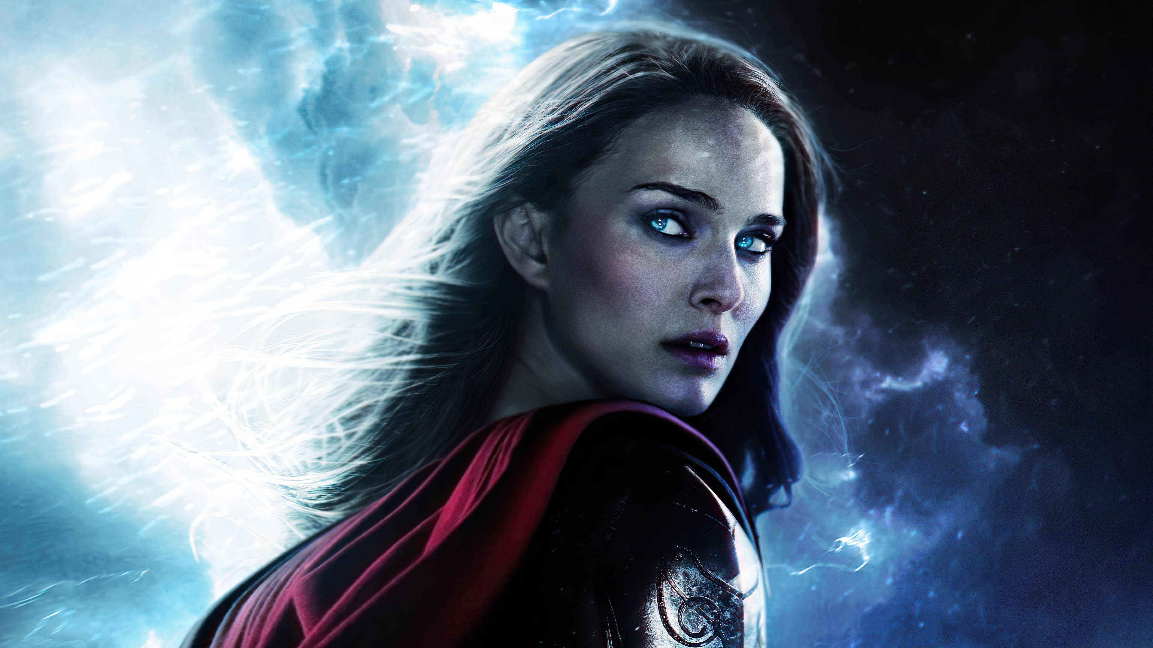 Thor Love And Thunder Nakamamanghang Jane Wallpaper