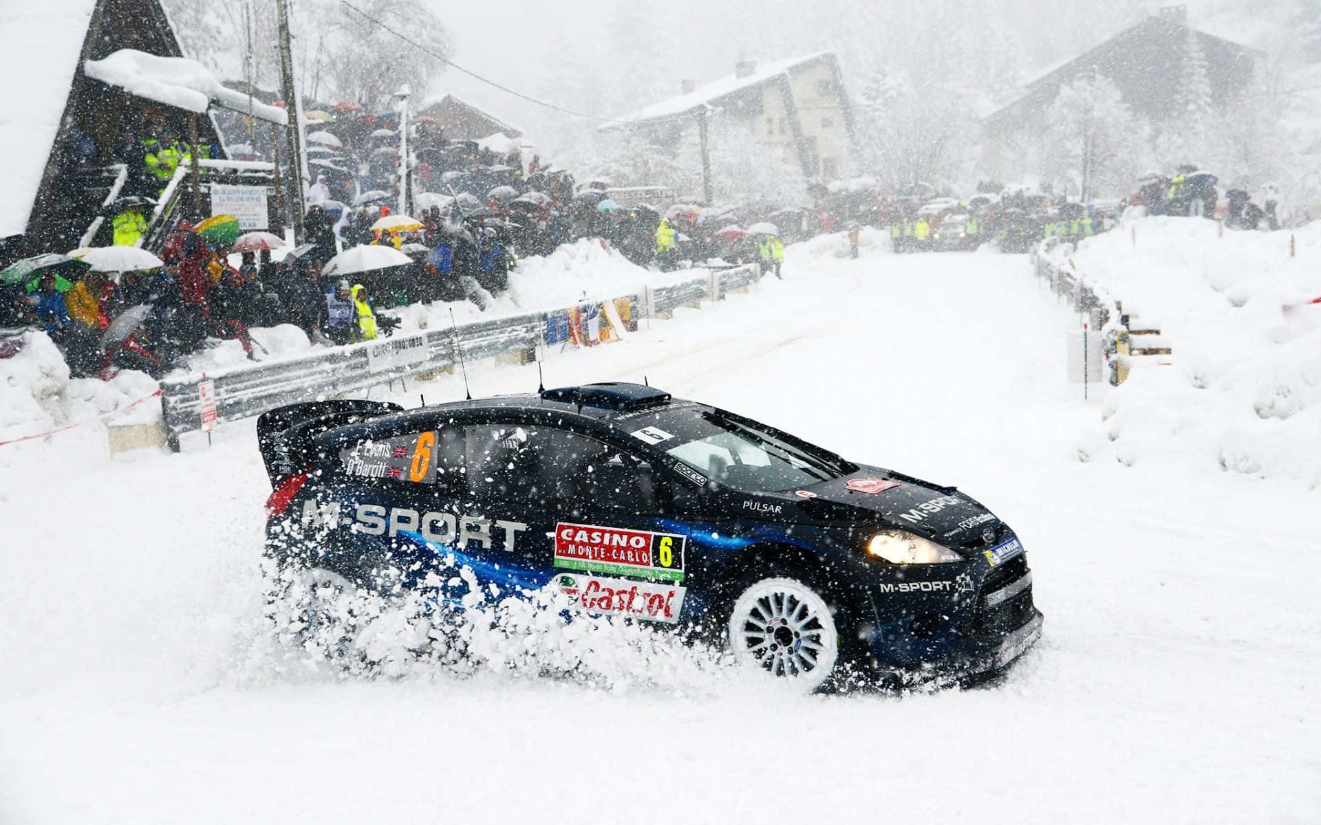 Nakakapig-pig na Karanasan ng Ice Racing Wallpaper