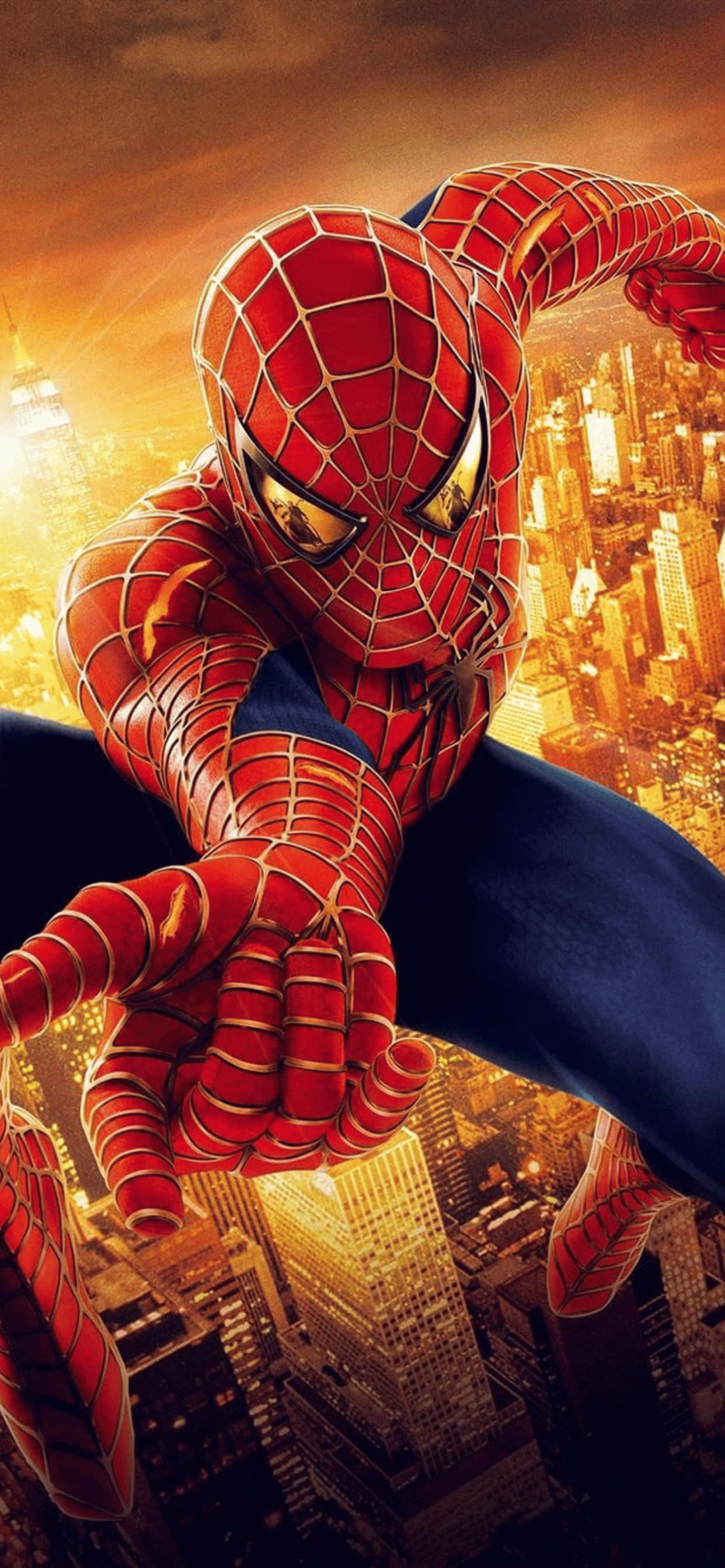 Thrilling Marvel Superheroes Battle Scene Rendered para sa iPhone XS Max Wallpaper