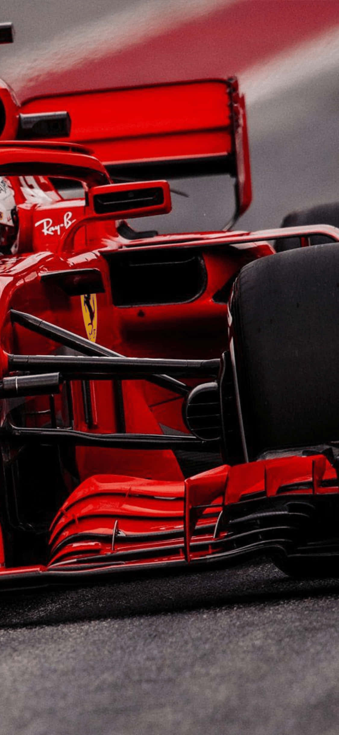 Nakakagulat na Bilis - F1 2018 sa iPhone XS Wallpaper