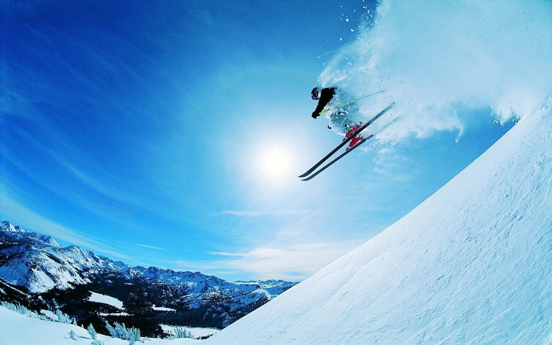 Kapana-panang Winter Sports Action Wallpaper