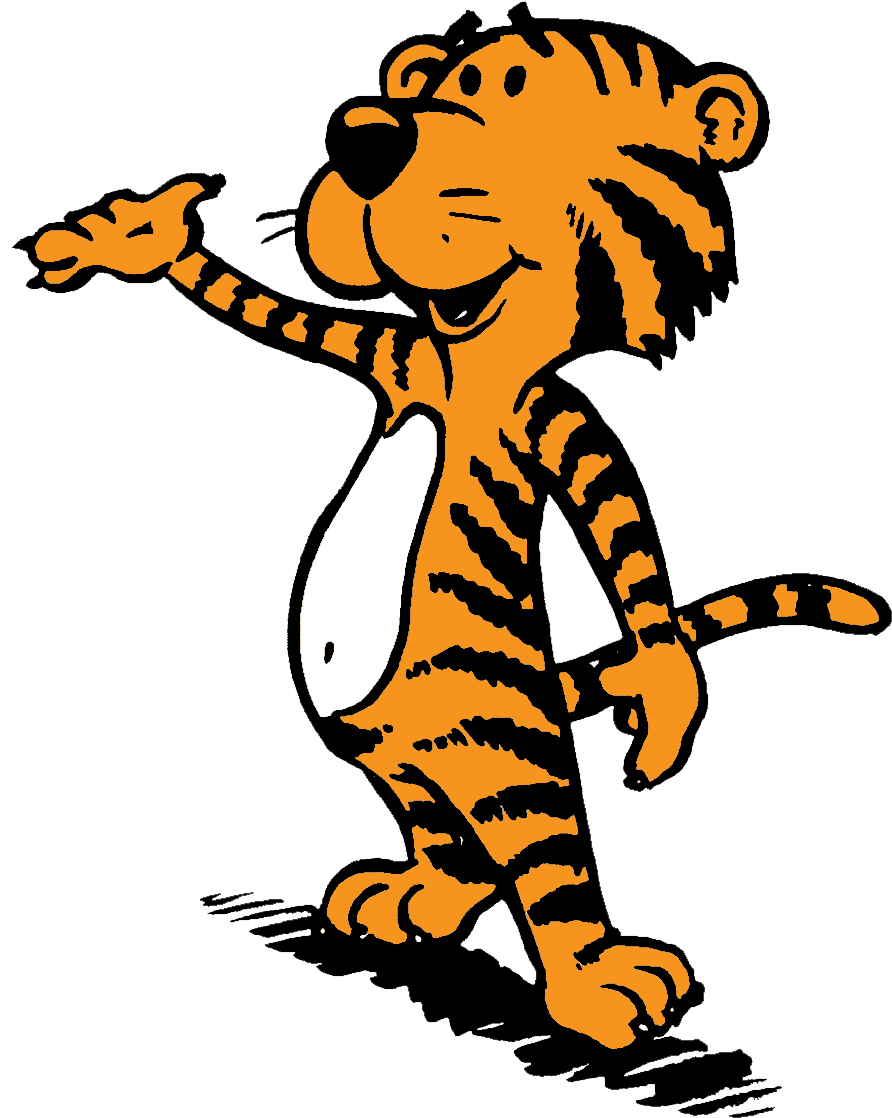 Tigre na Animated na Naglalakad Wallpaper