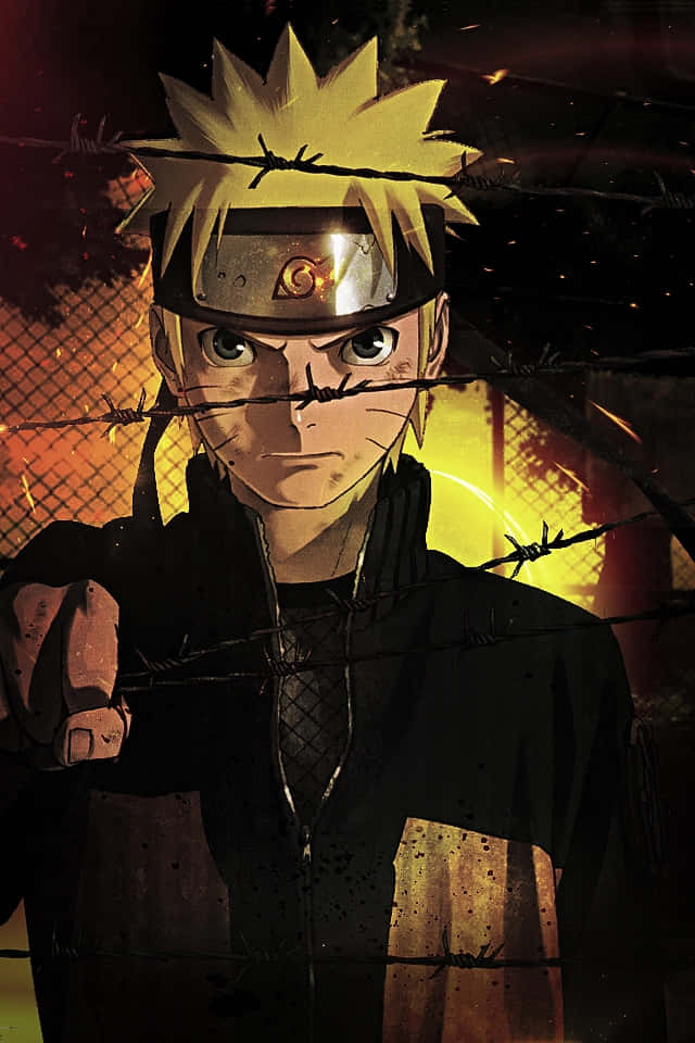Tinalo ni Naruto Uzumaki si Sasuke Uchiha Wallpaper