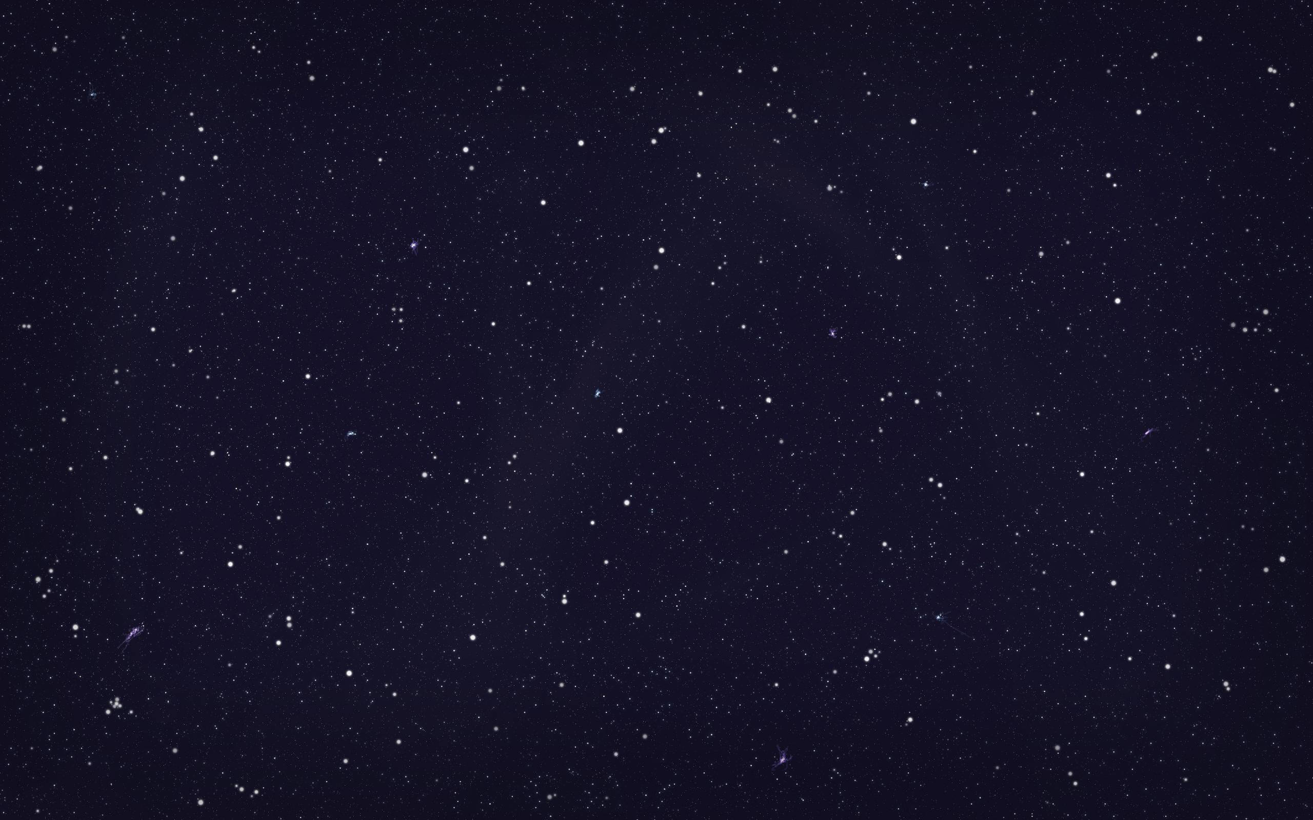 Tingnan ang mga bituin na kumikislap sa kalangitan sa gabi Wallpaper