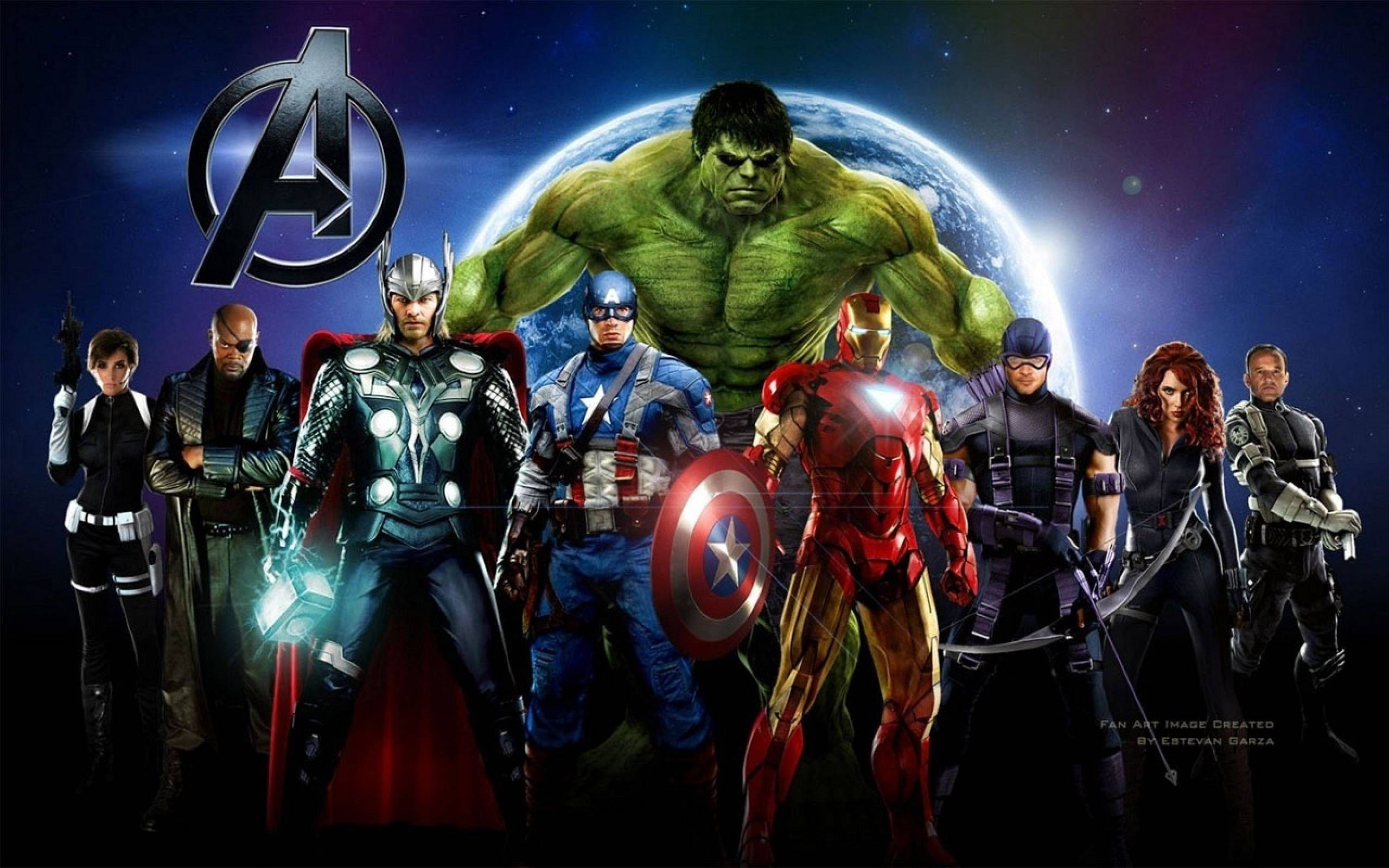 Tipunin ang iyong paboritong Marvel Superheroes! Wallpaper