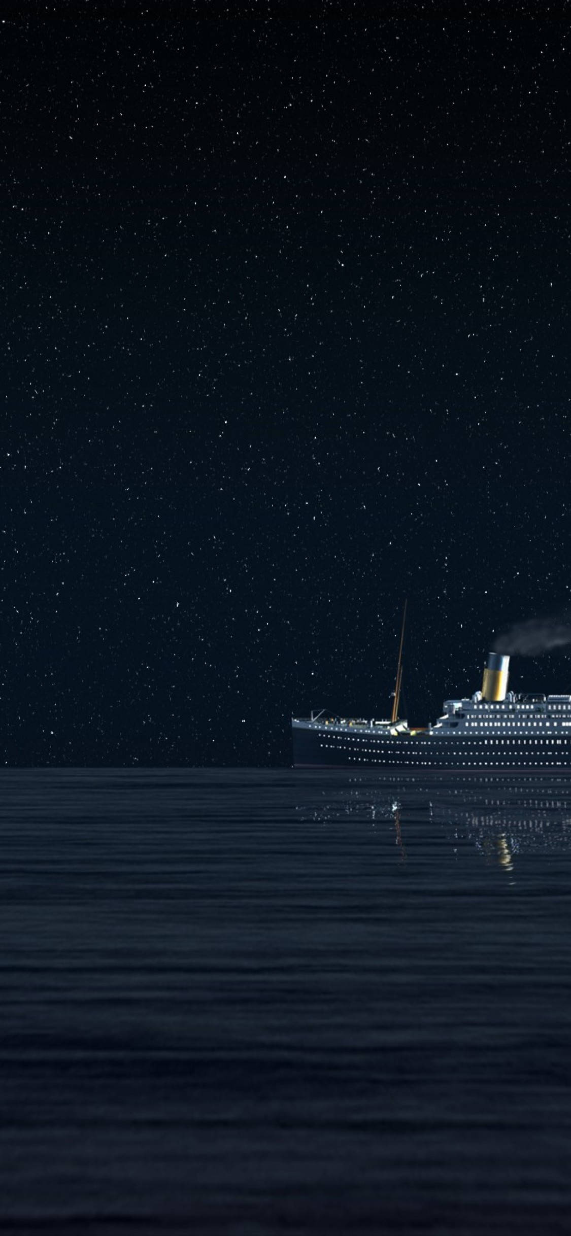 Titanic Starry Night Wallpaper
