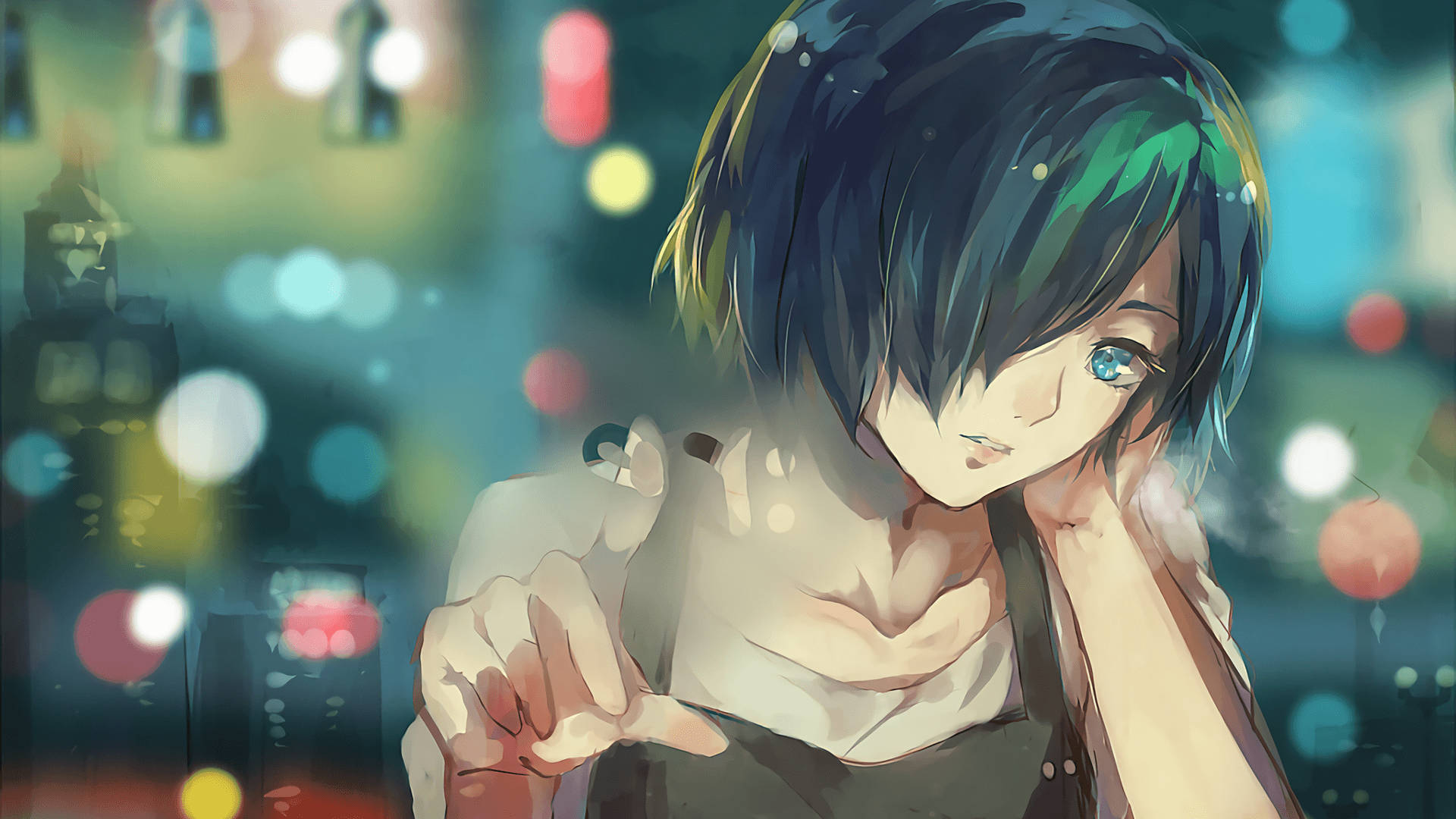 Tokyo Ghoul Characters Touka Nakangiti Wallpaper