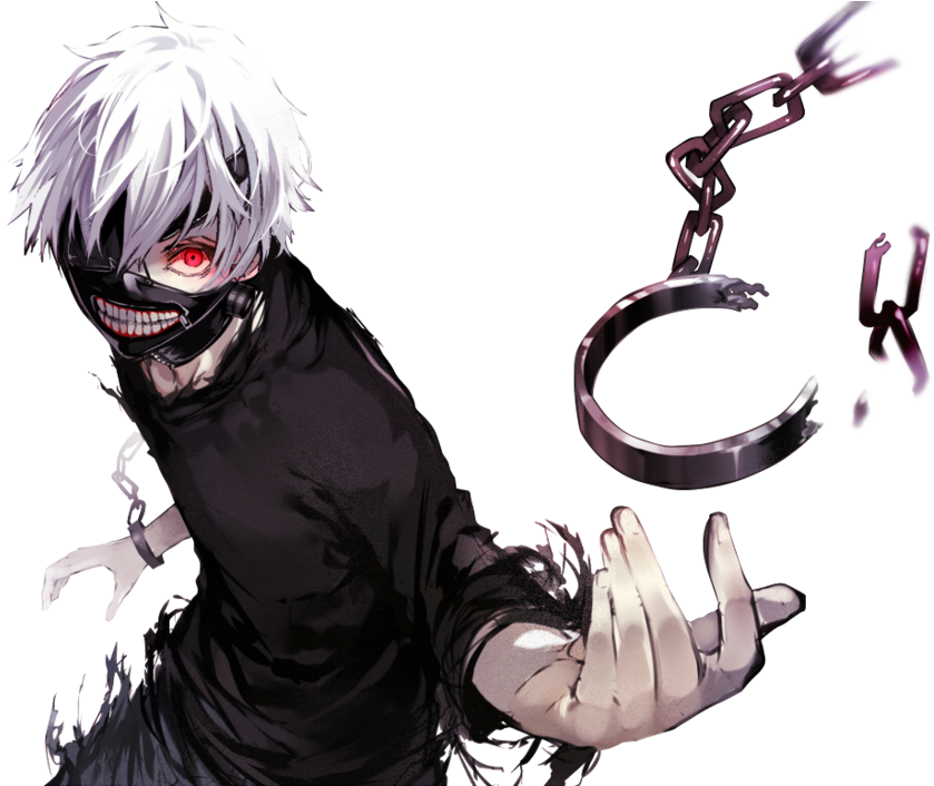 Tokyo Ghoul Karakter na Lumalaya Wallpaper